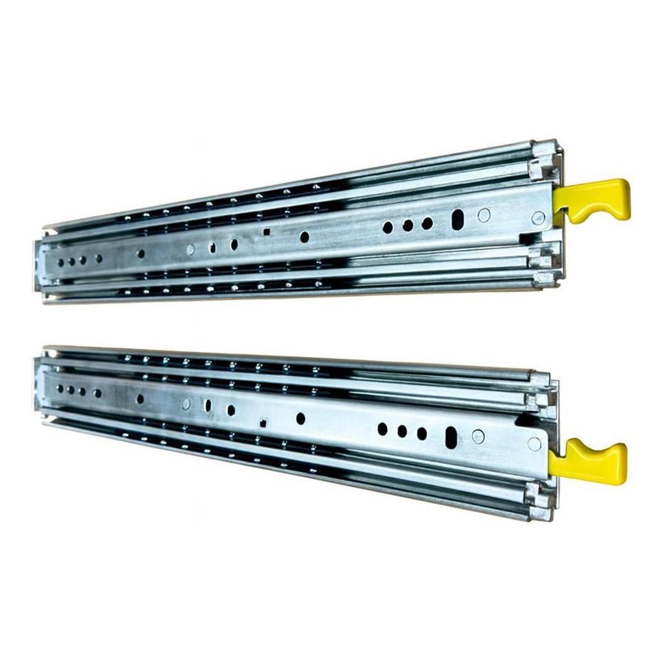 Kong Heavy Duty RH/LH Locking Drawer Slides Stainless Steel 1200mm - 220Kgs Pair