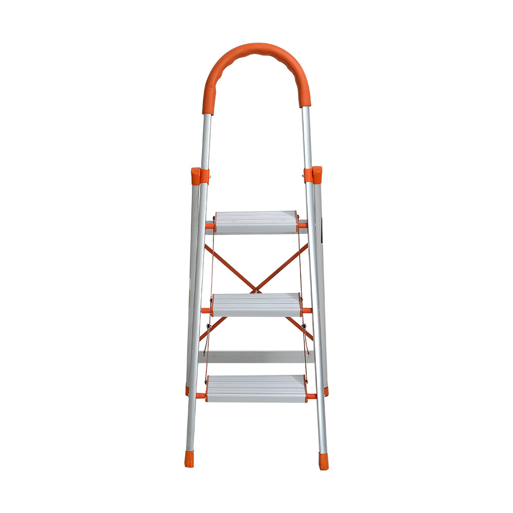 Giantz 3 Step Ladder Multi-Purpose Folding Aluminium Light Weight Non Slip Platform - RV Online