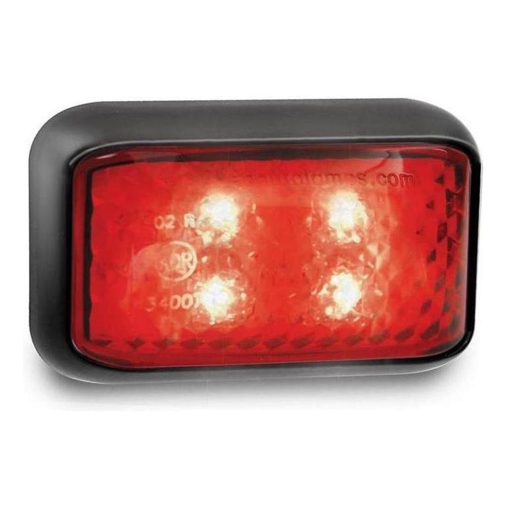 LED Autolamp 10V/30V Rear Position Outline Marker 58x35x21mm