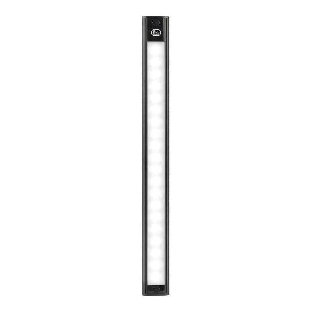 LED Autolamp 12V Interior Strip Light with Touch Sensor Switch Black 410x40x11mm