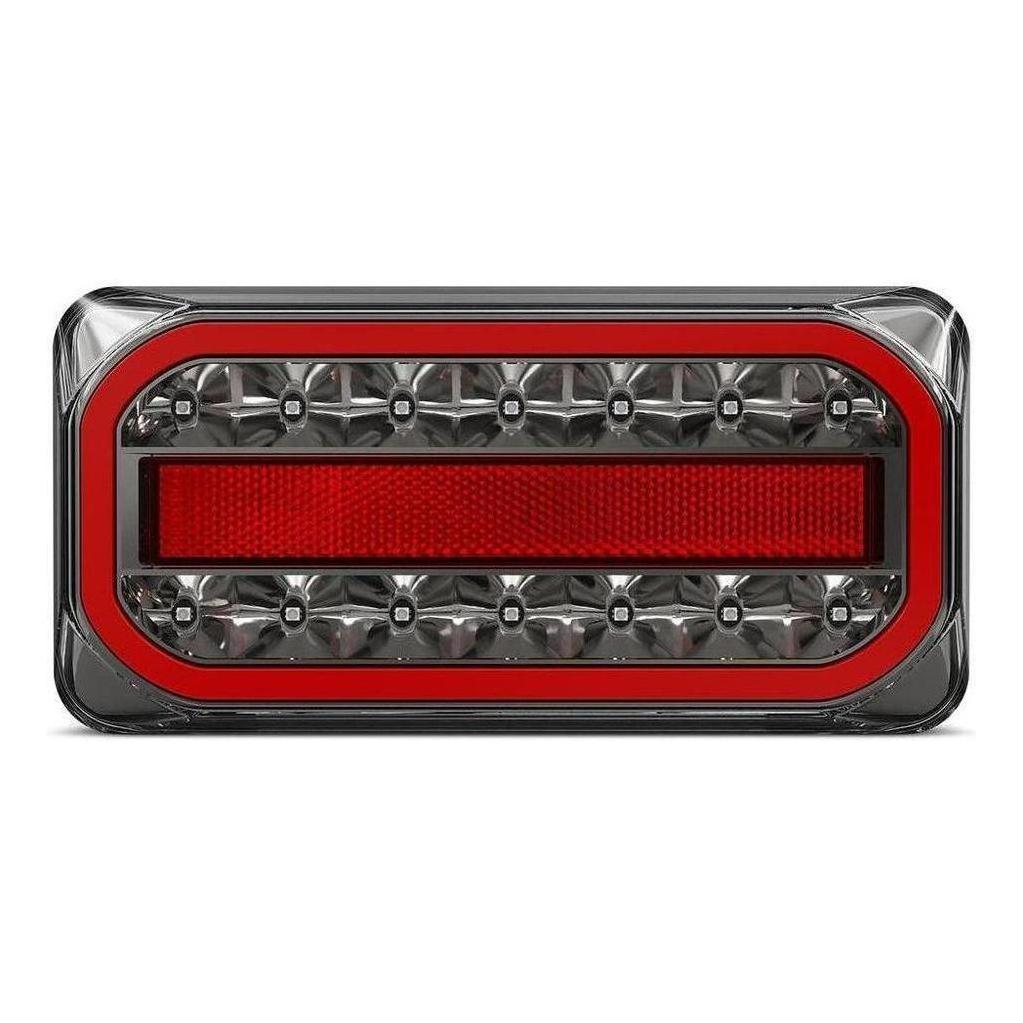 LED Autolamp 12V LH/RH Direction Stop/Tail/Indicator/Reflector Taillight 215x105x30.5mm