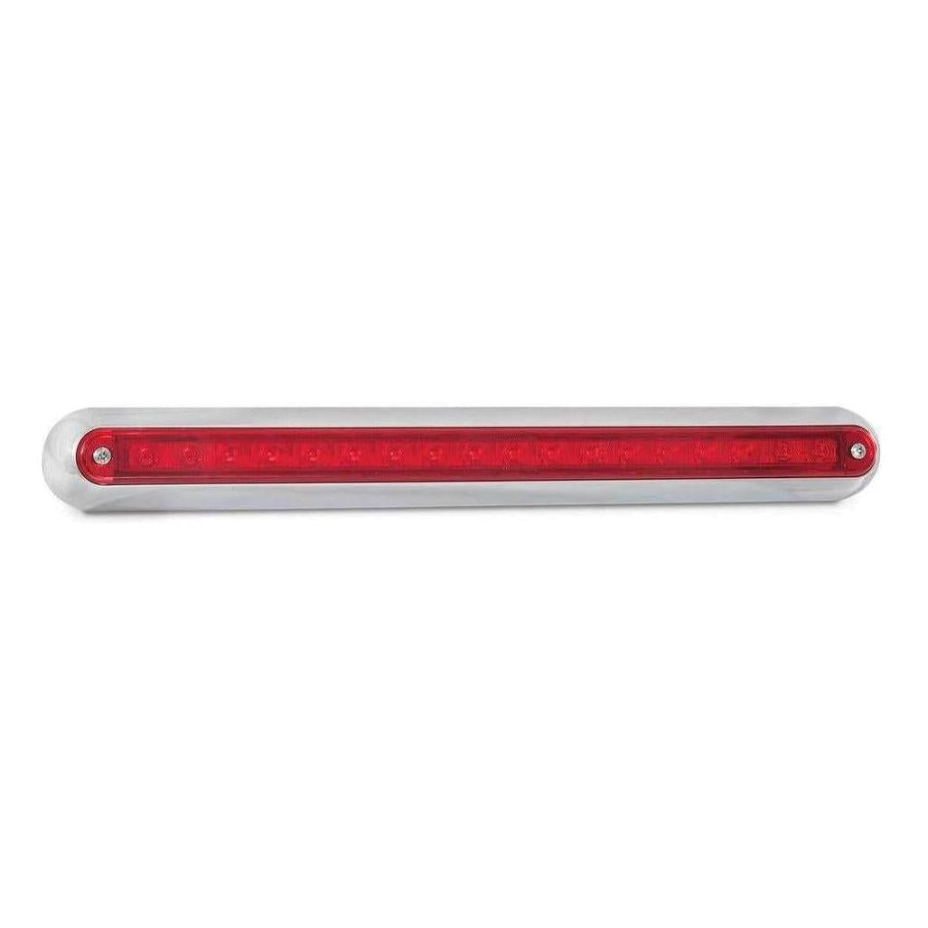 LED Autolamp 12V Stop/Tail LED Strip Light In Chrome Bracket Blister