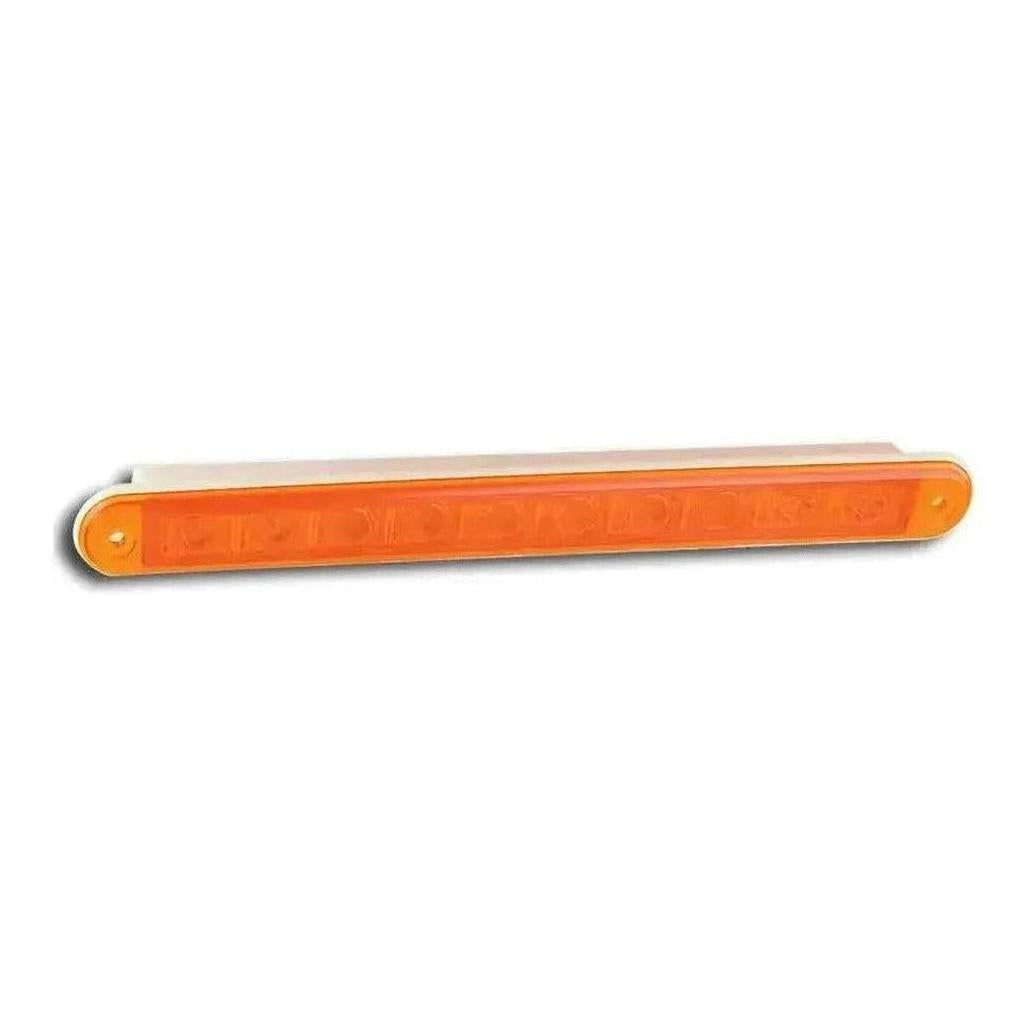 LED Autolamp 12V Strip Rear Amber Indicator 237x25x3mm