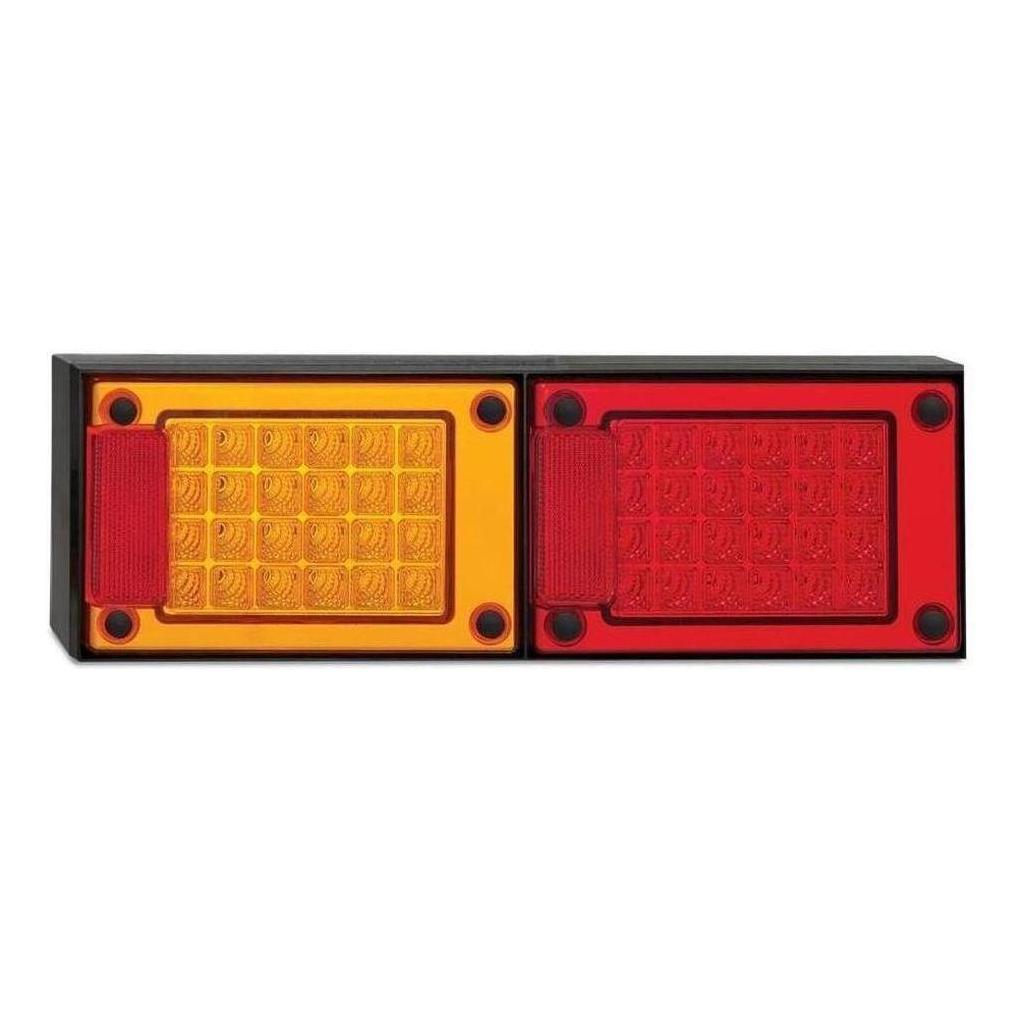 LED Autolamp 12V/24V Combination Stop/Tail/Indicator Light Blister