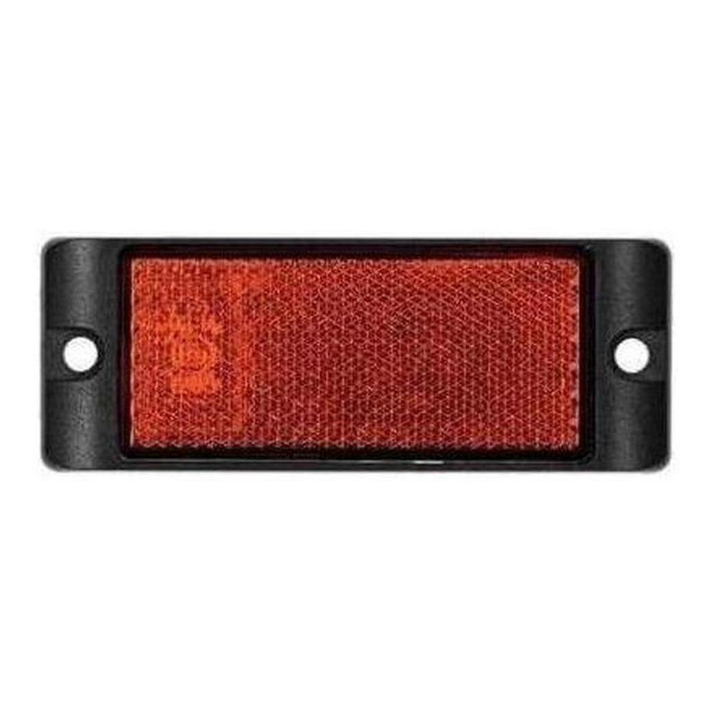 LED Autolamp Amber Reflector with Mount Bracket Black 93x35x7mm (Box of 100)
