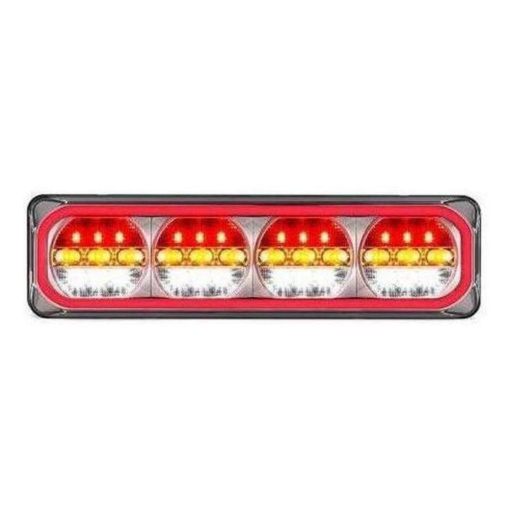 LED Autolamp LHS 12V Stop/Tail/Indicator/Reverse Taillight 385x104x31mm