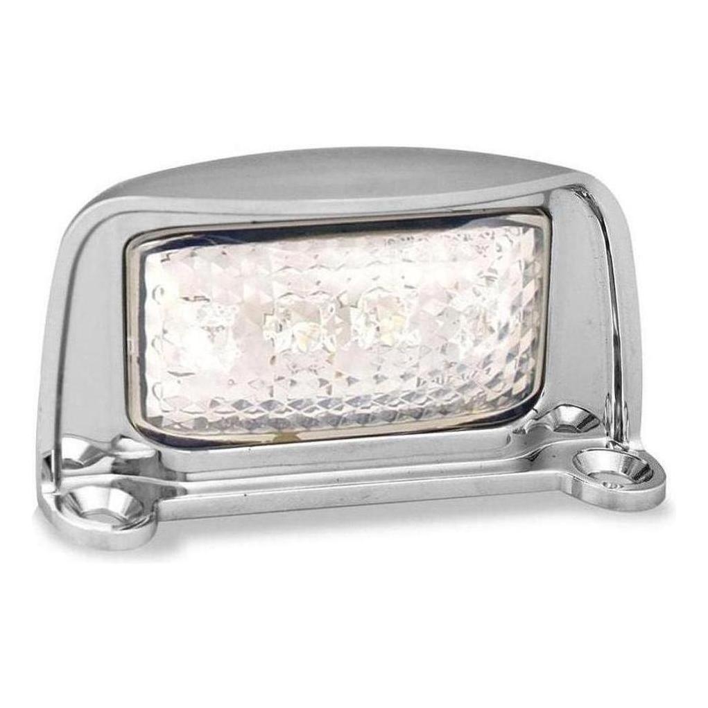 LED Autolamp License Plate lamp Chrome Blister
