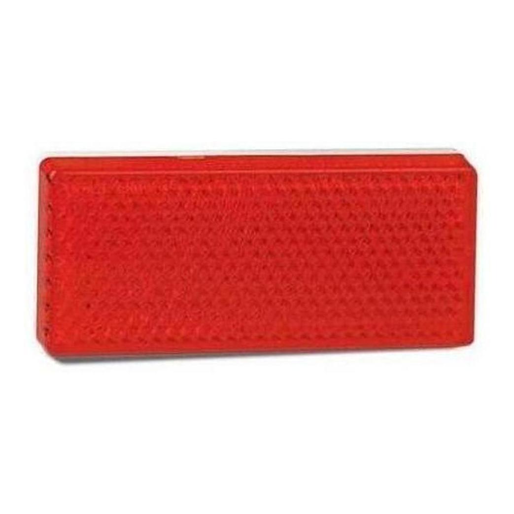 LED Autolamp Red Reflector Stick On 70x30x6mm (Box of 100)