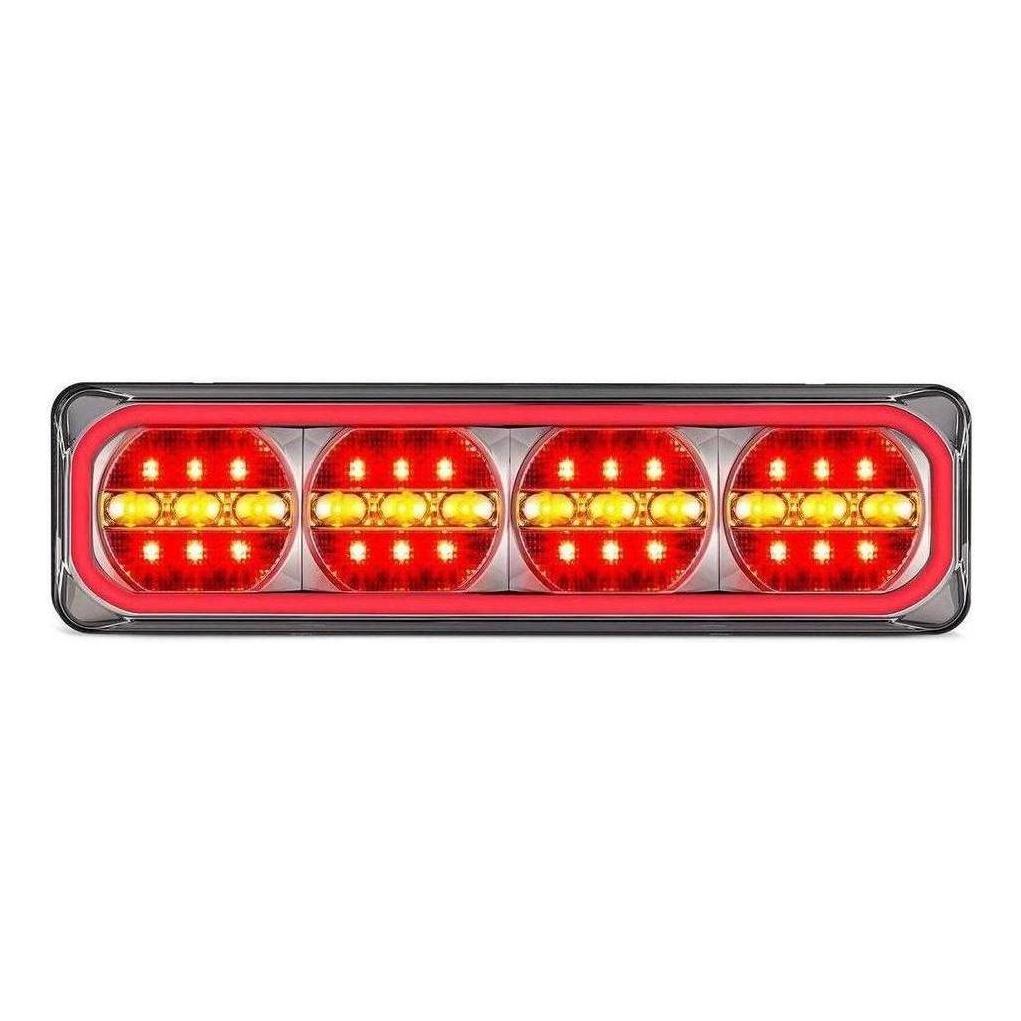 LED Autolamps Maxilamps Combination Stop/Tail & Sequential Indicator 387x105x30.5mm