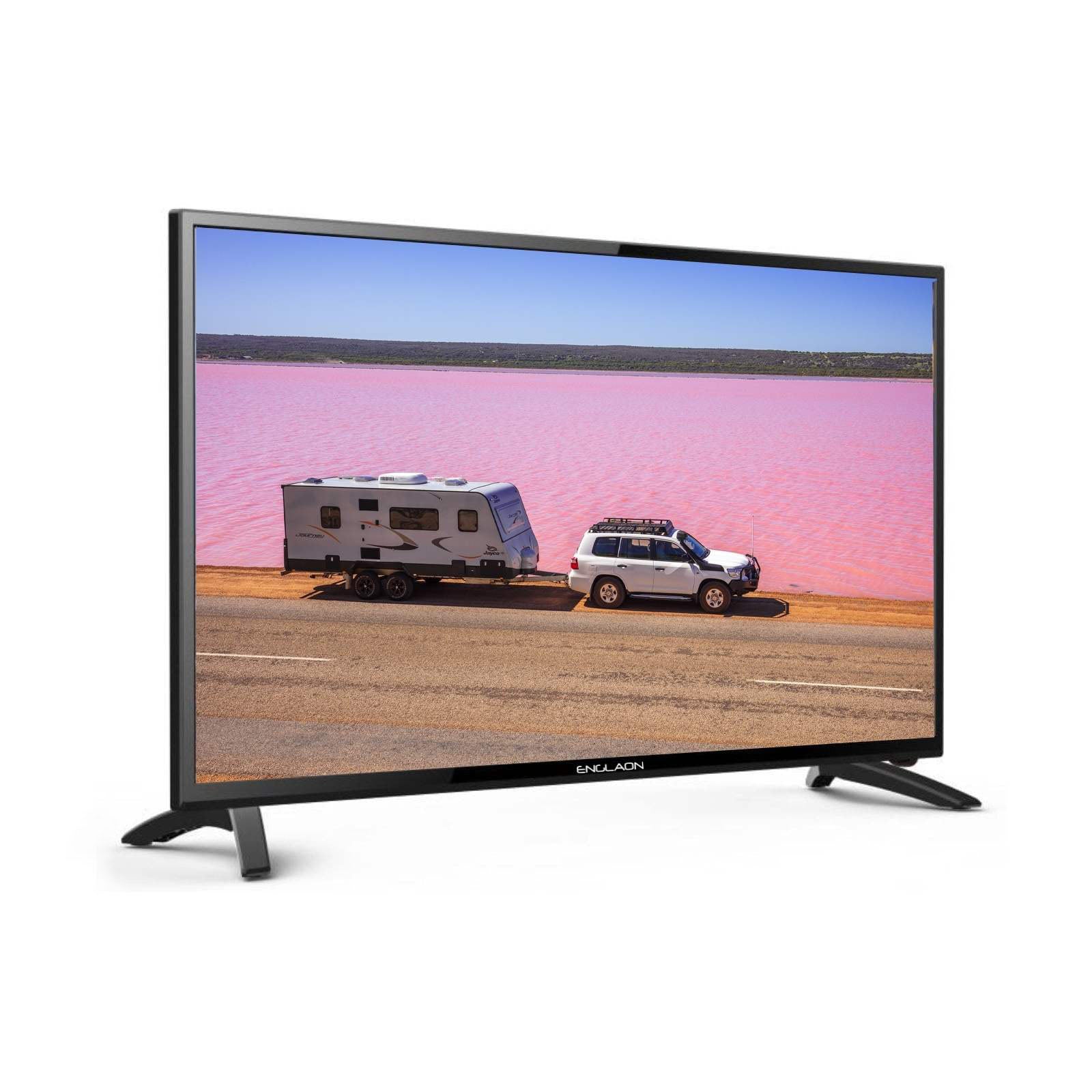 Englaon 24’’ Full HD Smart 12V TV Bluetooth Chromecast With Built-in DVD Player-RV Online
