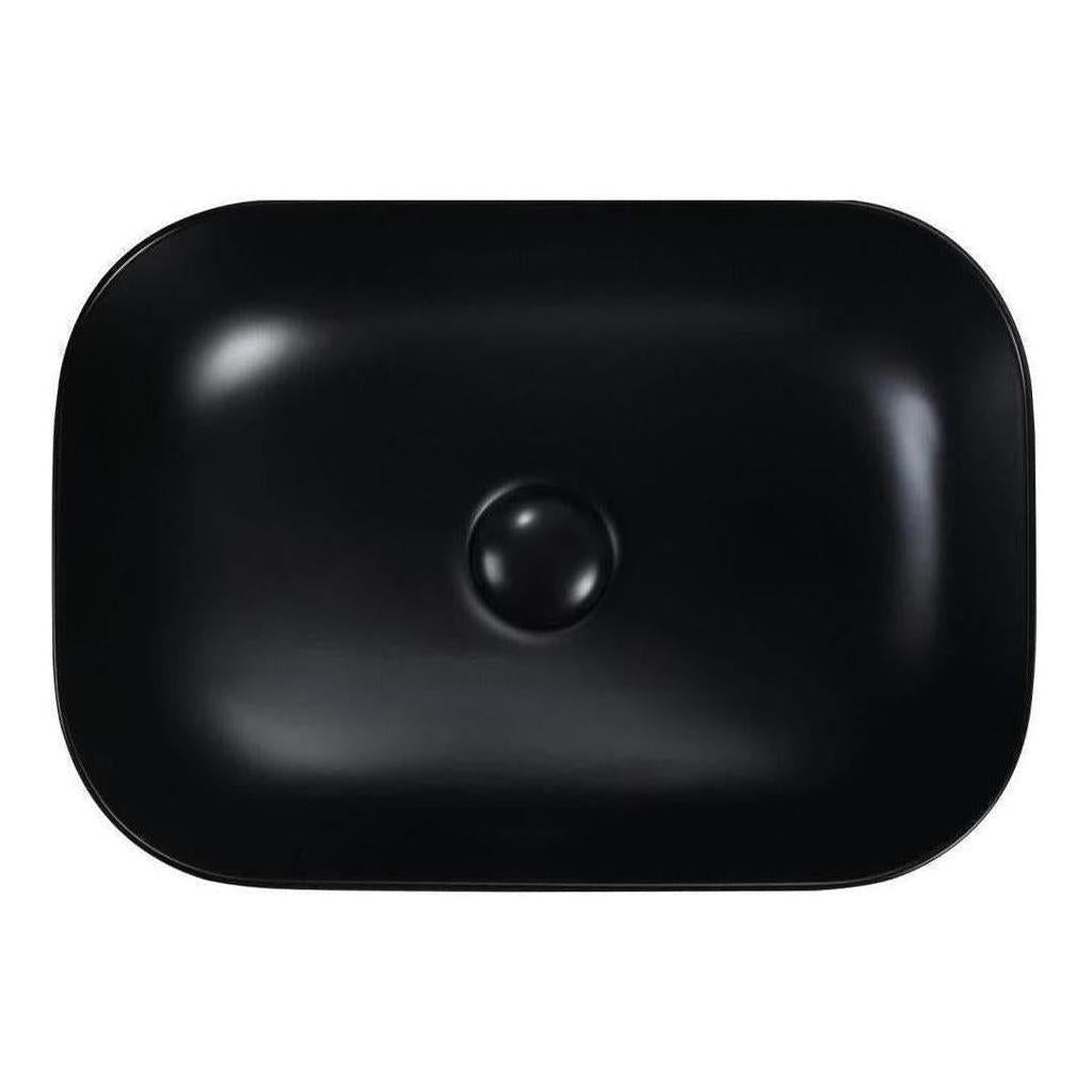 Lina Ceramic Basin Sink 460 x 320 x 135 Black