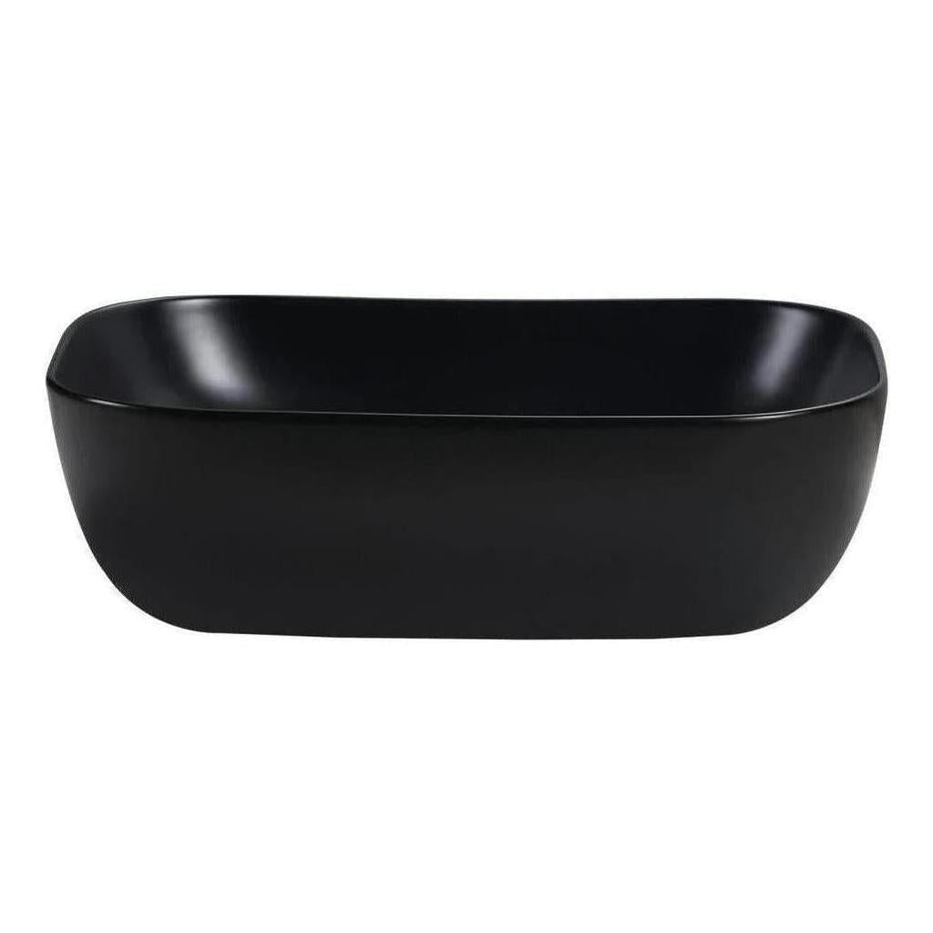 Lina Ceramic Basin Sink 460 x 320 x 135 Black