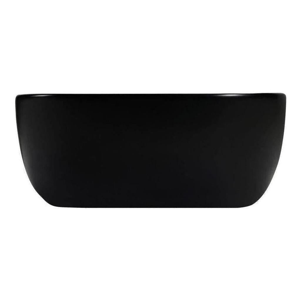 Lina Ceramic Basin Sink 460 x 320 x 135 Black