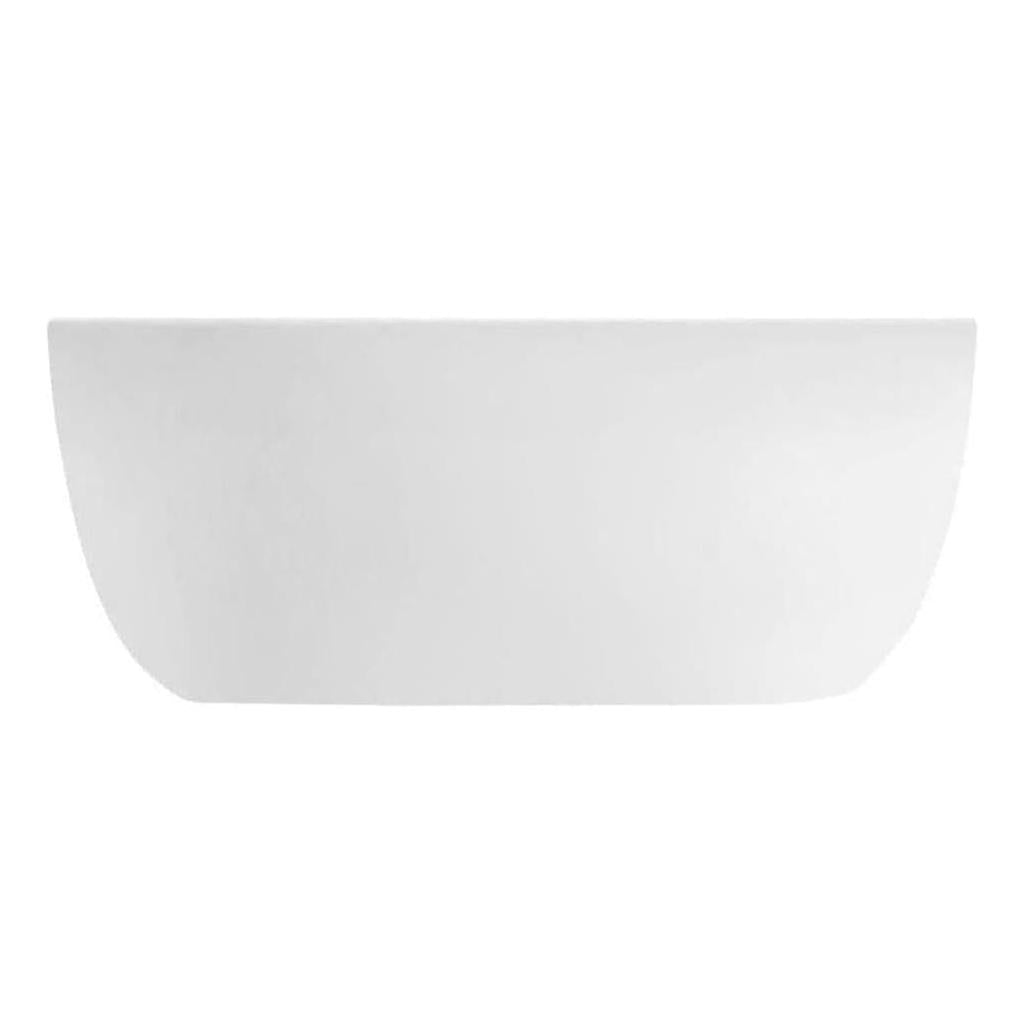 Lina Ceramic Basin Sink 460 x 320 x 135 Matt White