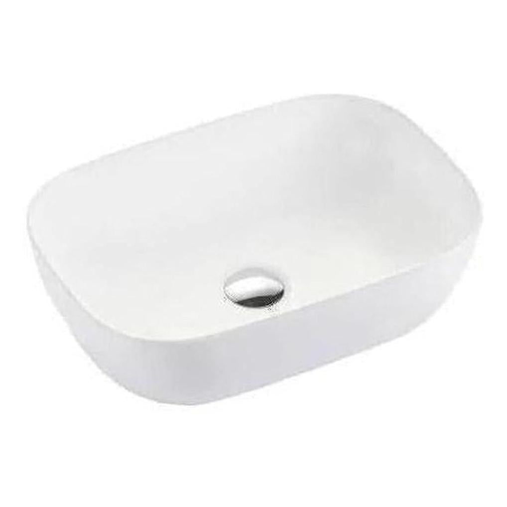 Lina Ceramic Basin Sink 460 x 320 x 135 Matt White
