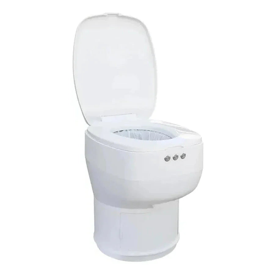 LooSeal Elite Auto Sealing Waterless Toilet White