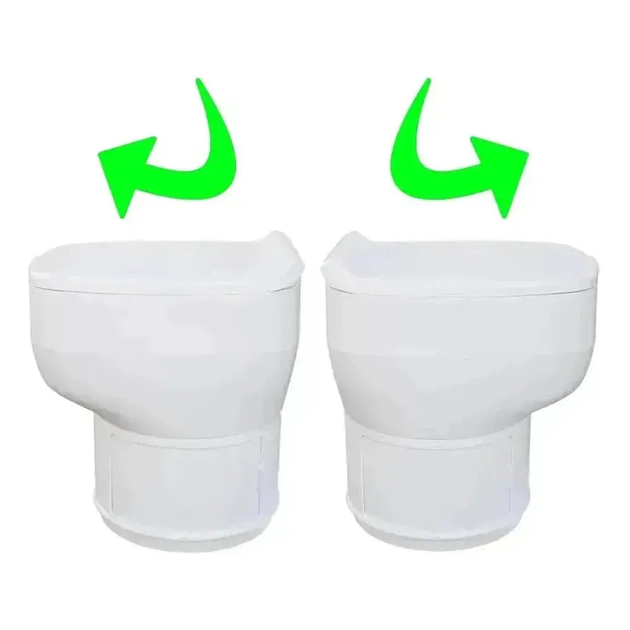 LooSeal Elite Auto Sealing Waterless Toilet White