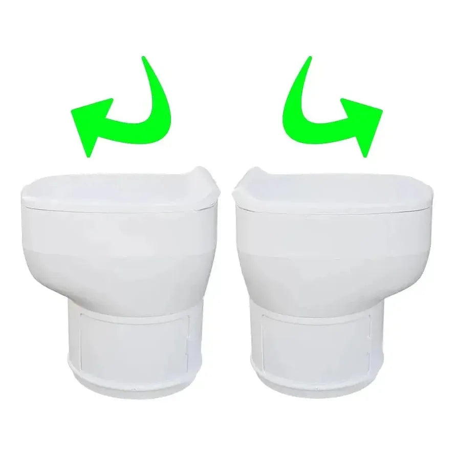 LooSeal Elite Auto Sealing Waterless Toilet White