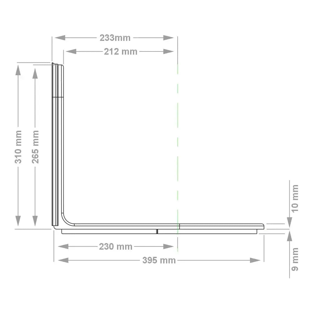 LooSeal Toilet L-Adaptor Small