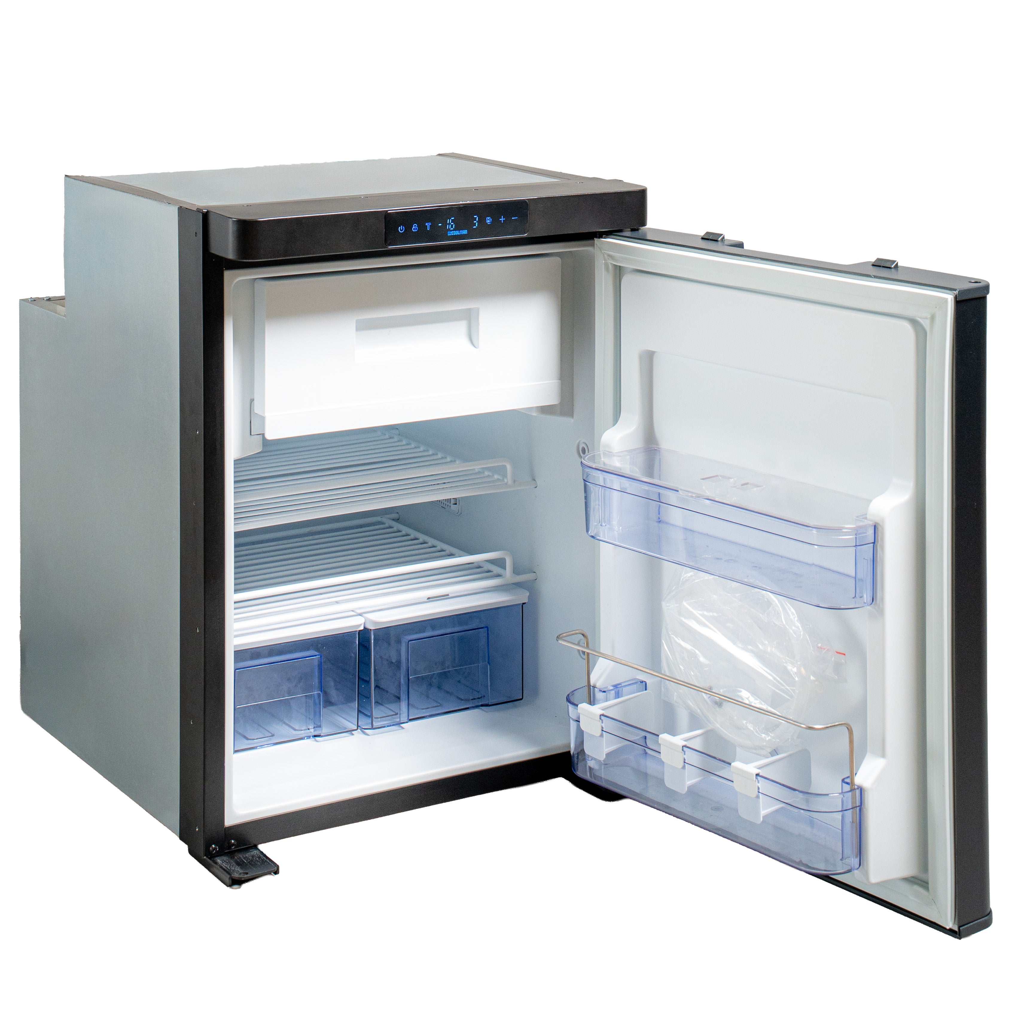 myCOOLMAN 80L DZ Upright Compressor Fridge & Freezer