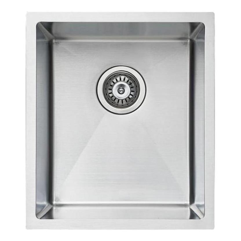 Luminare Single Bowl Sink Basin 380 x 440mm Stainless Steel Satin