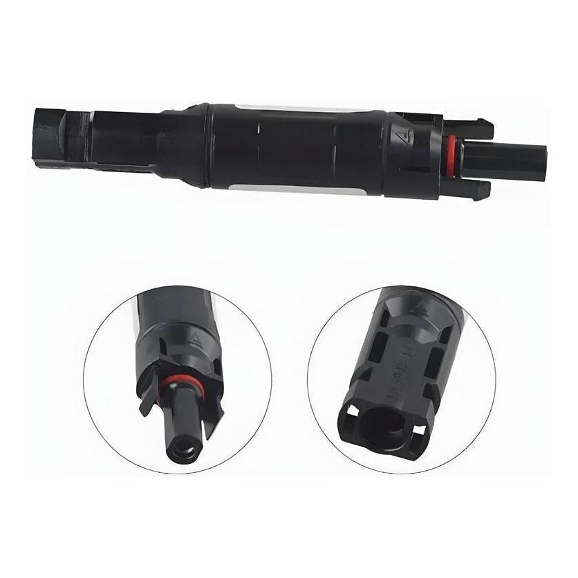 MC4 Solar Panel Inline Fuse Holder Connector inc 20amp Fuse IP67