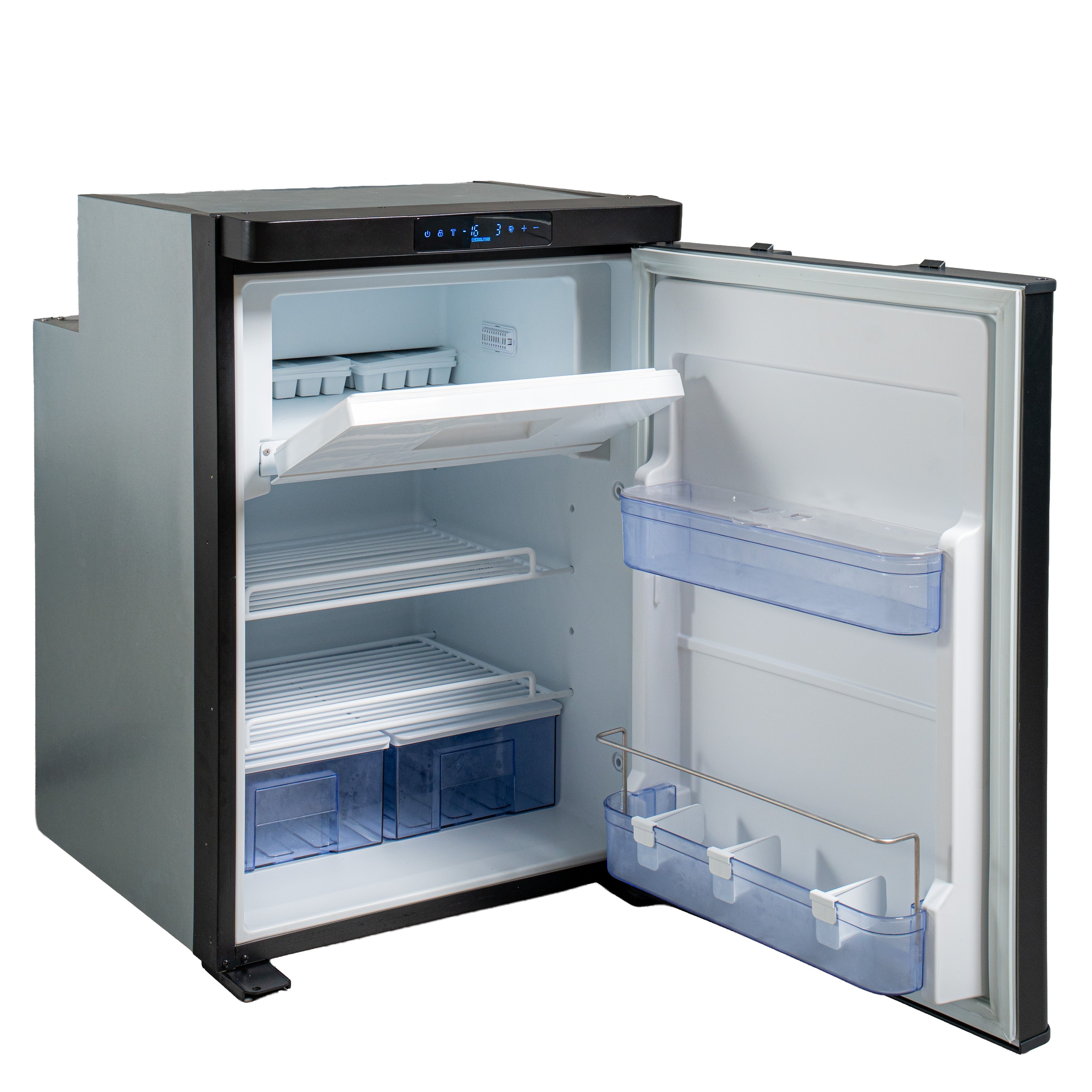 myCOOLMAN 115L DZ Upright Compressor Fridge & Freezer