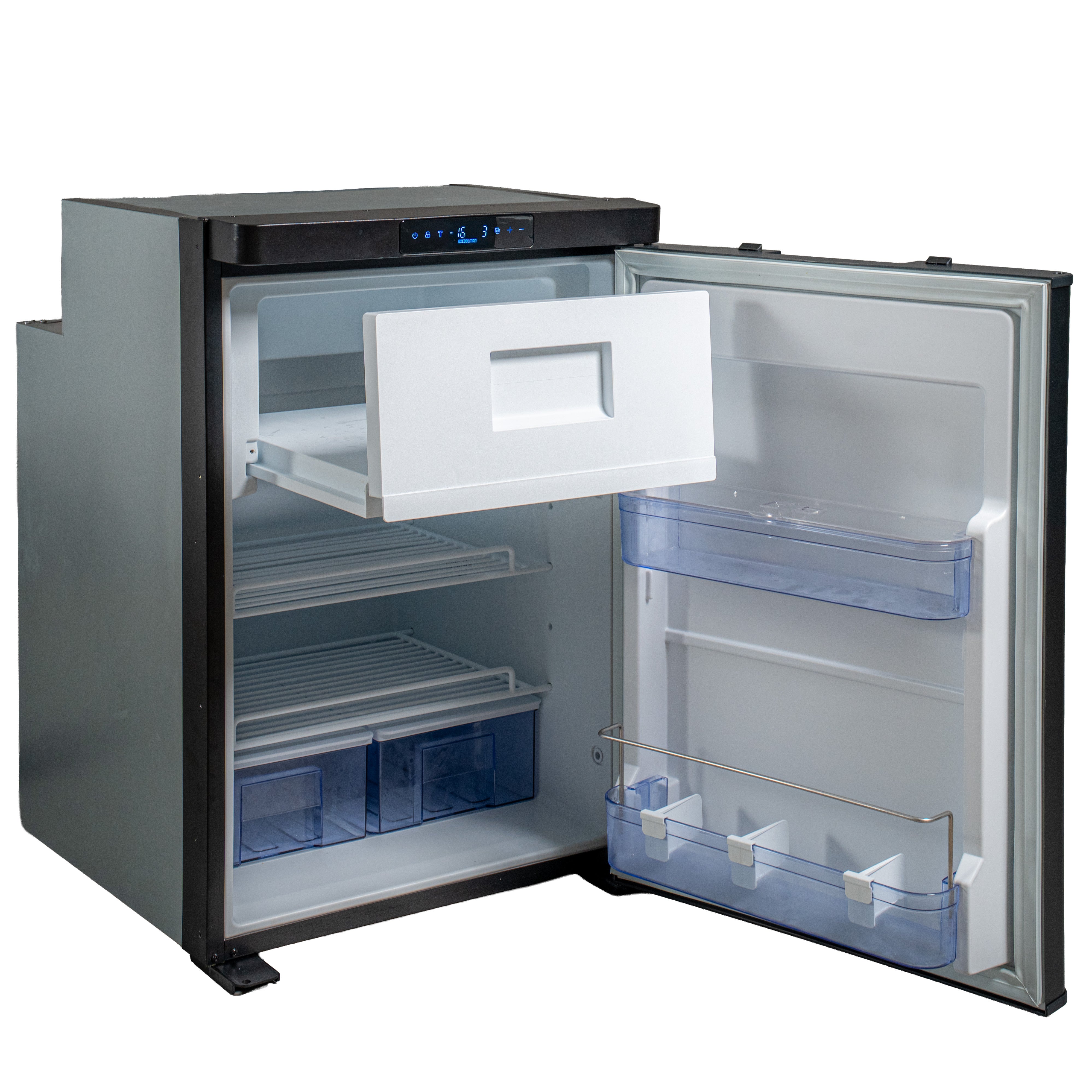 myCOOLMAN 115L DZ Upright Compressor Fridge & Freezer