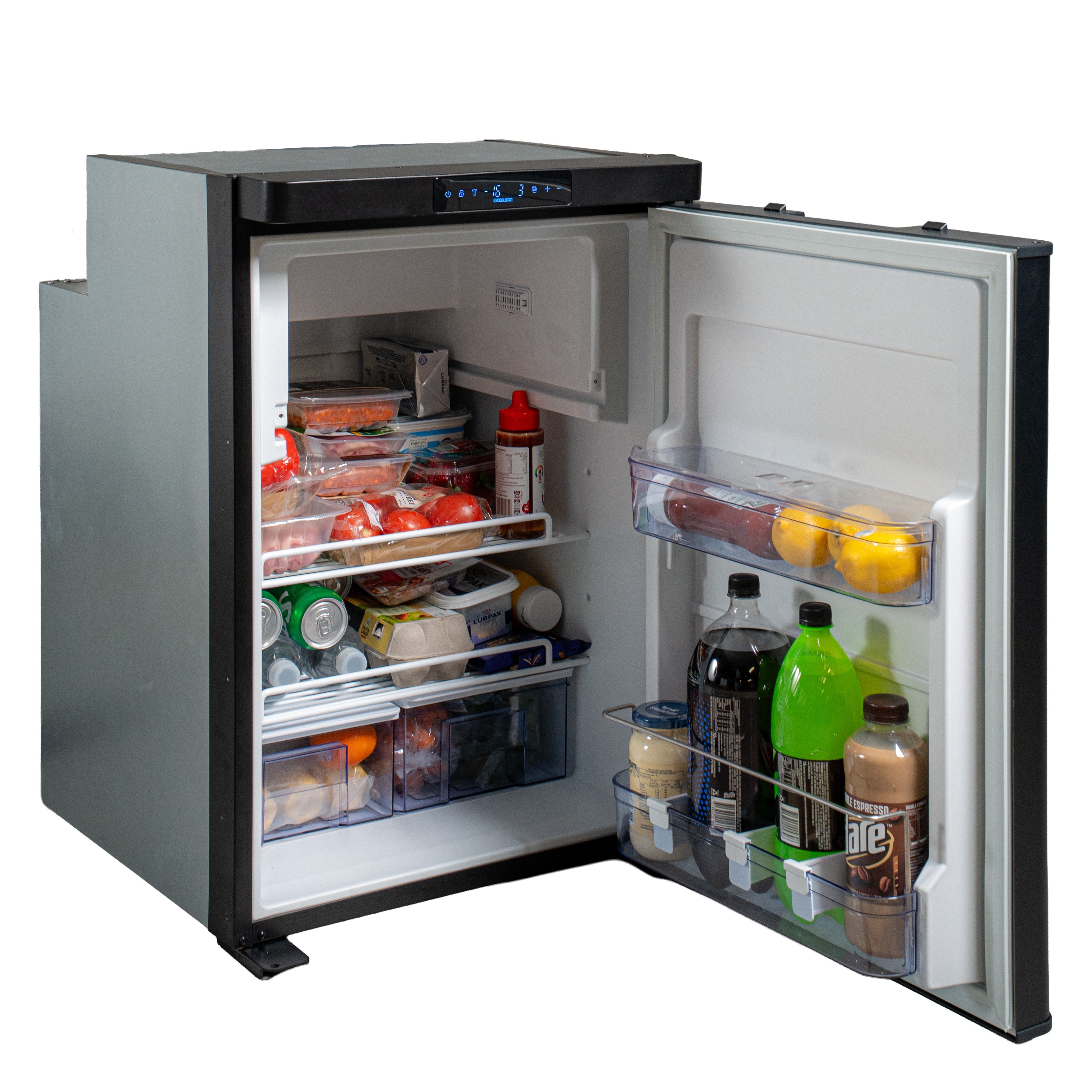 myCOOLMAN 115L DZ Upright Compressor Fridge & Freezer