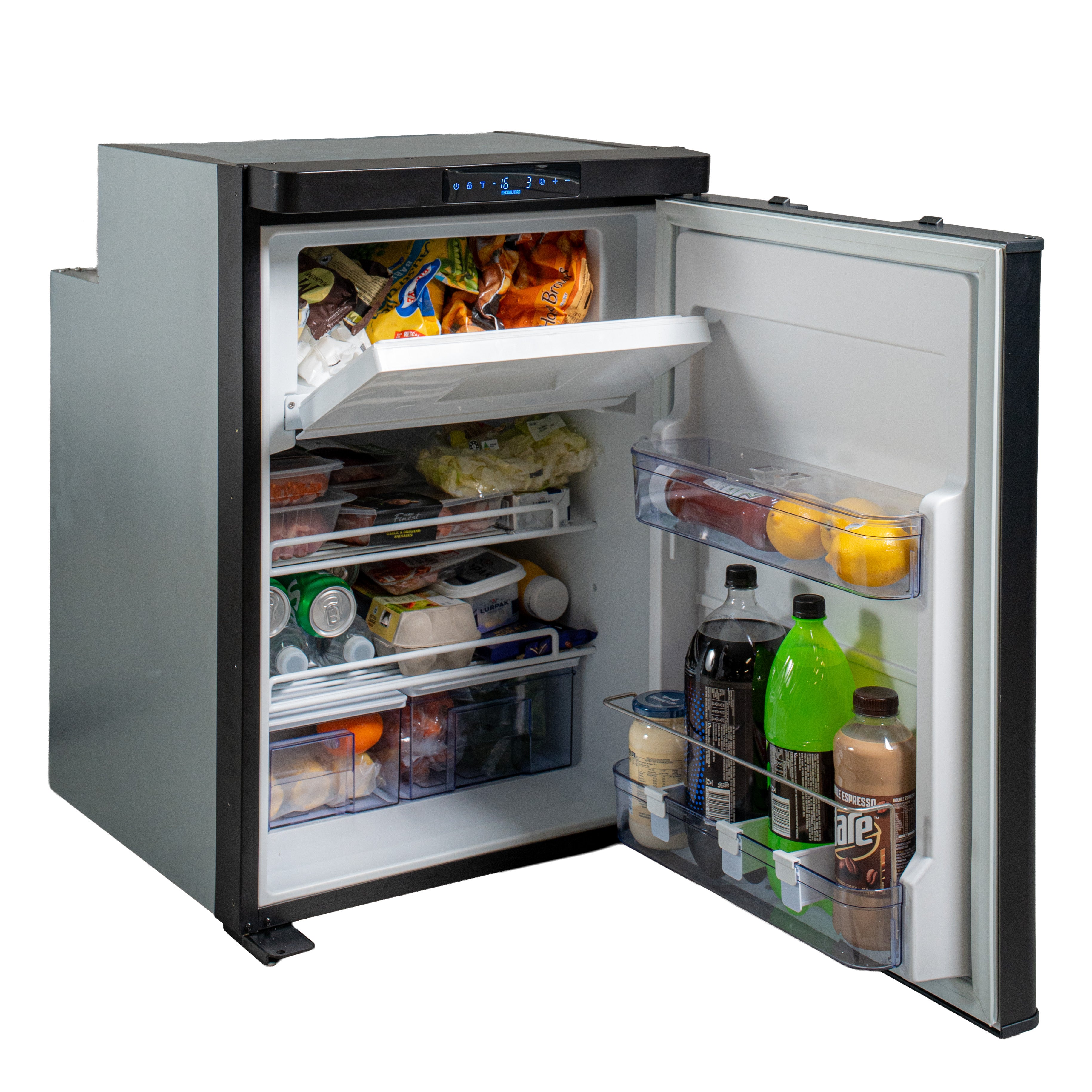 myCOOLMAN 115L DZ Upright Compressor Fridge & Freezer