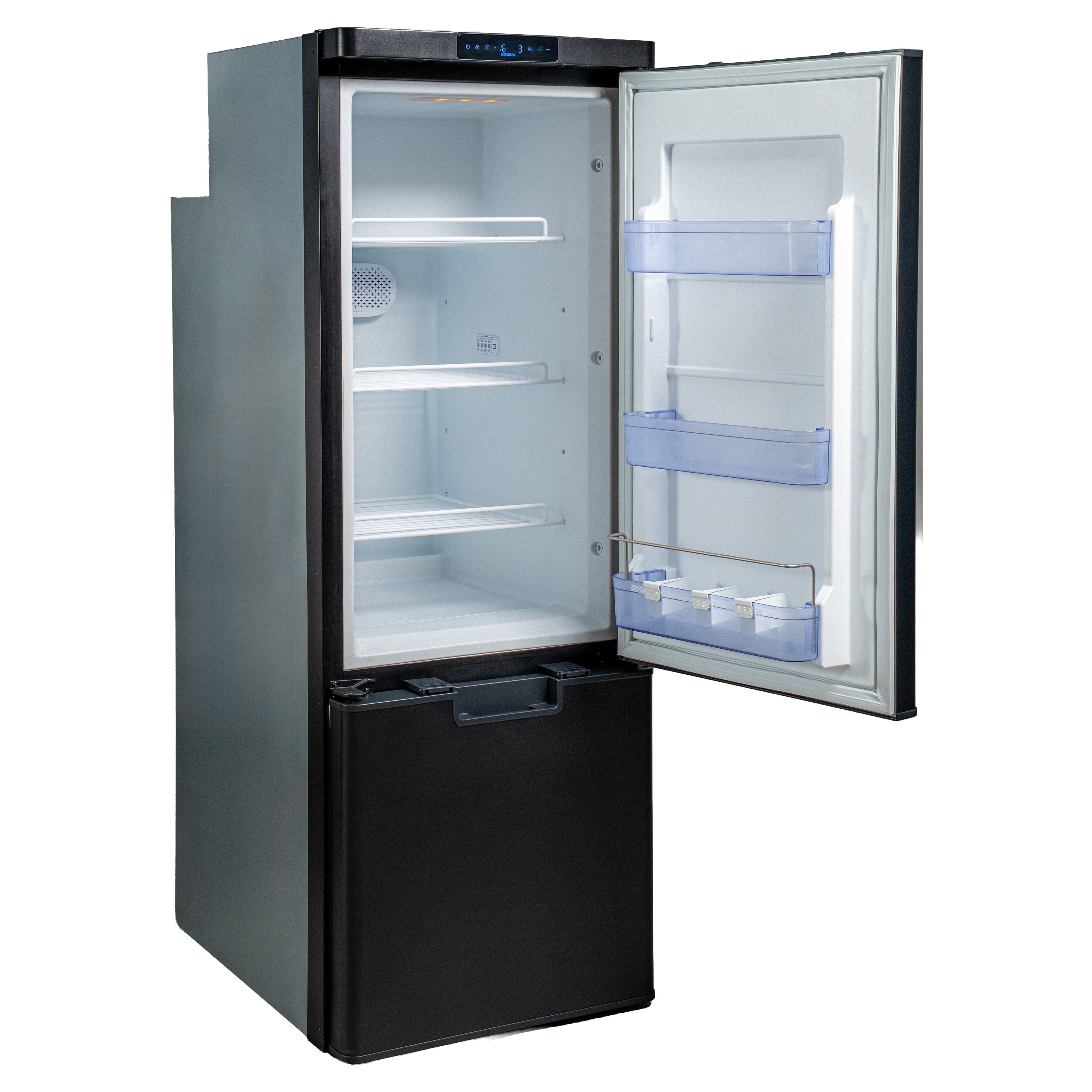 myCOOLMAN 205L DZ Upright Compressor Fridge & Freezer
