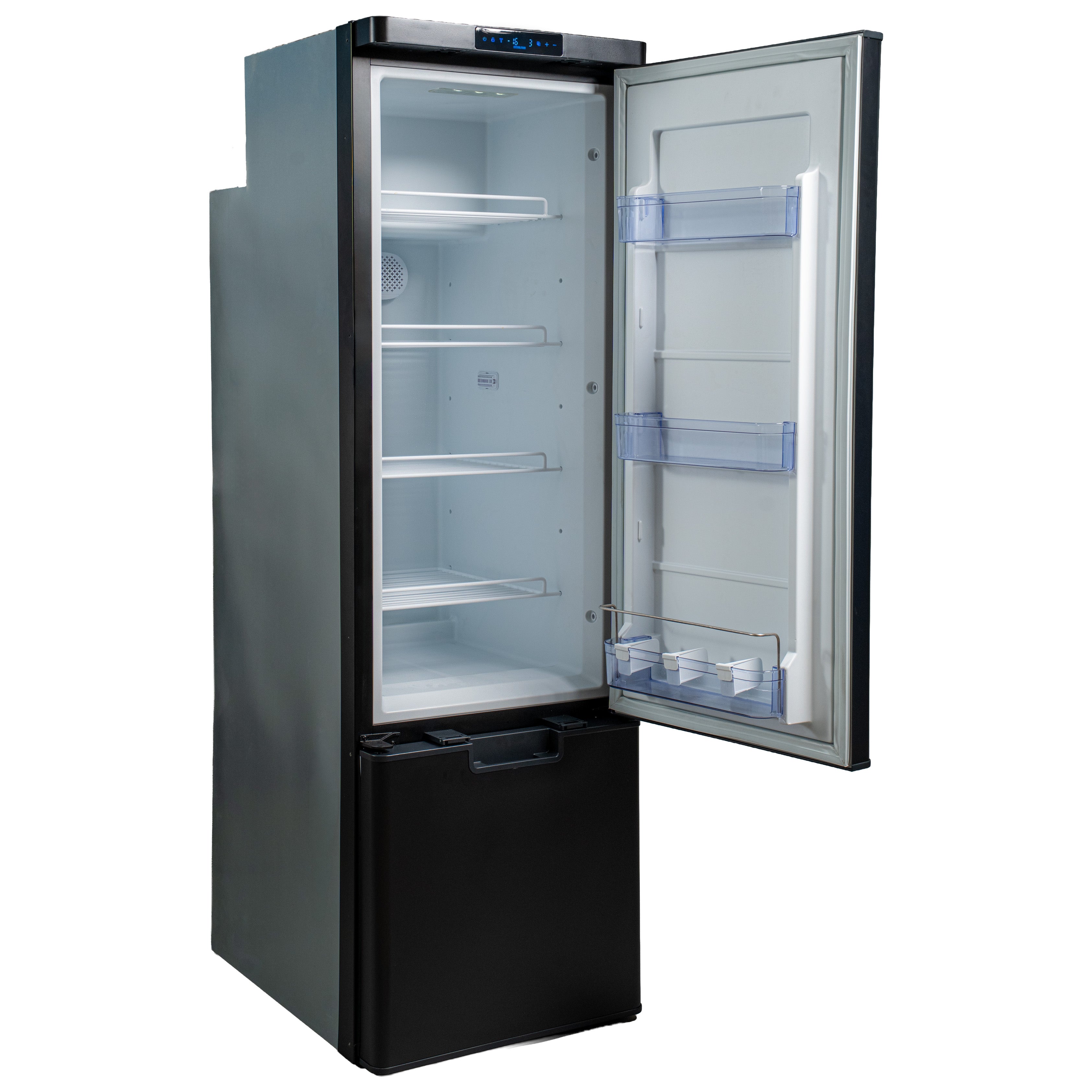 myCOOLMAN 250L DZ Upright Compressor Fridge & Freezer