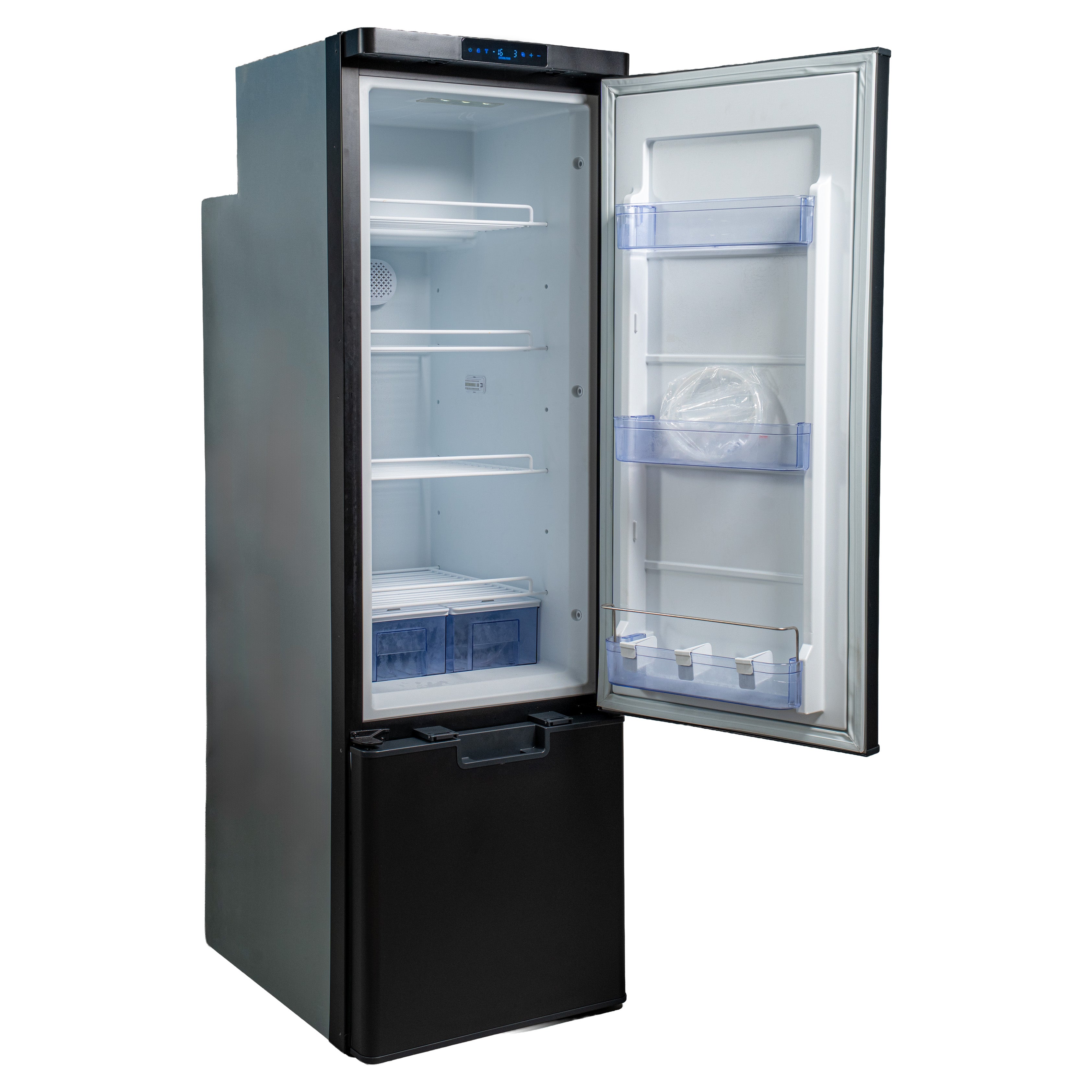 myCOOLMAN 250L DZ Upright Compressor Fridge & Freezer