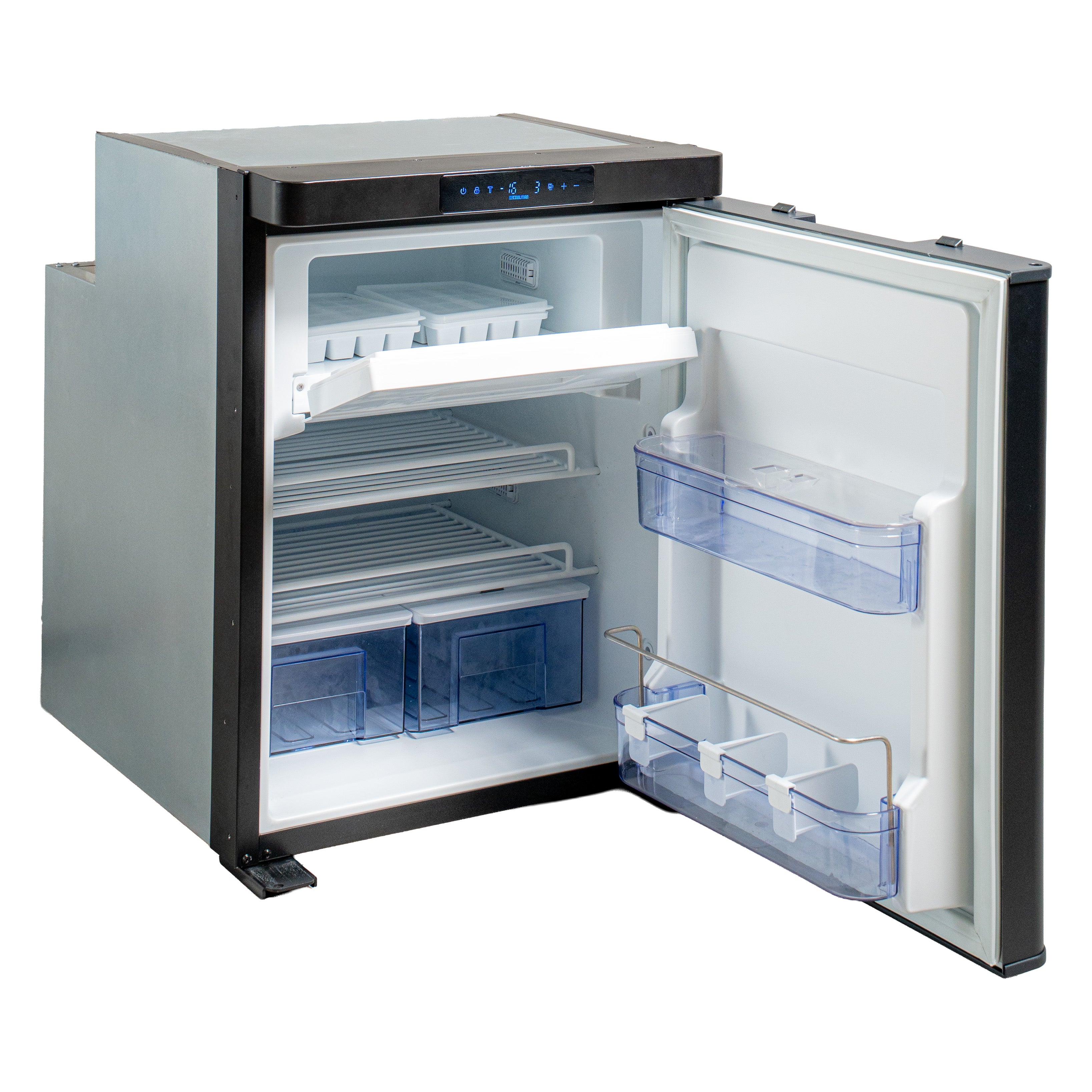 myCOOLMAN 80L DZ Upright Compressor Fridge & Freezer