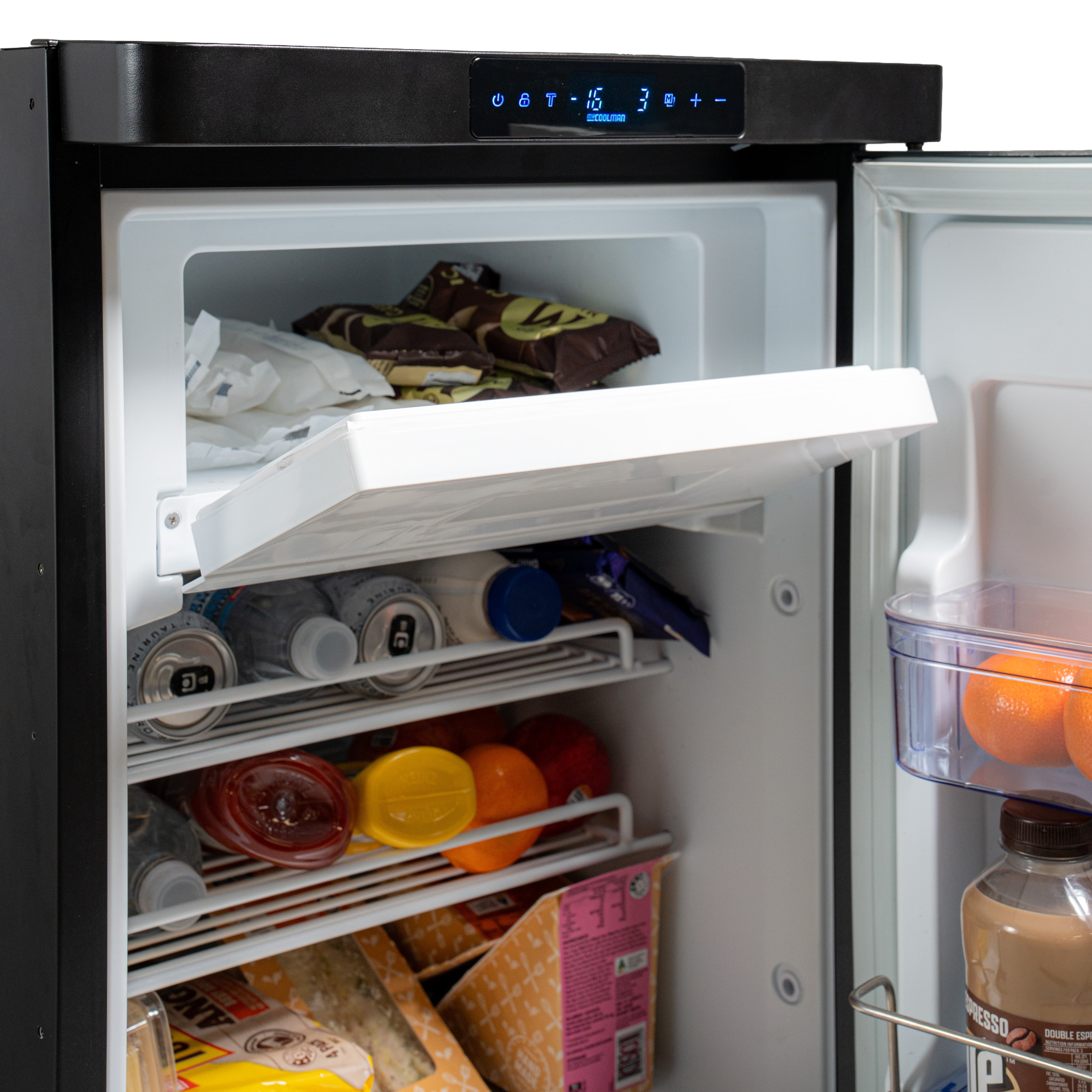 myCOOLMAN 80L DZ Upright Compressor Fridge & Freezer