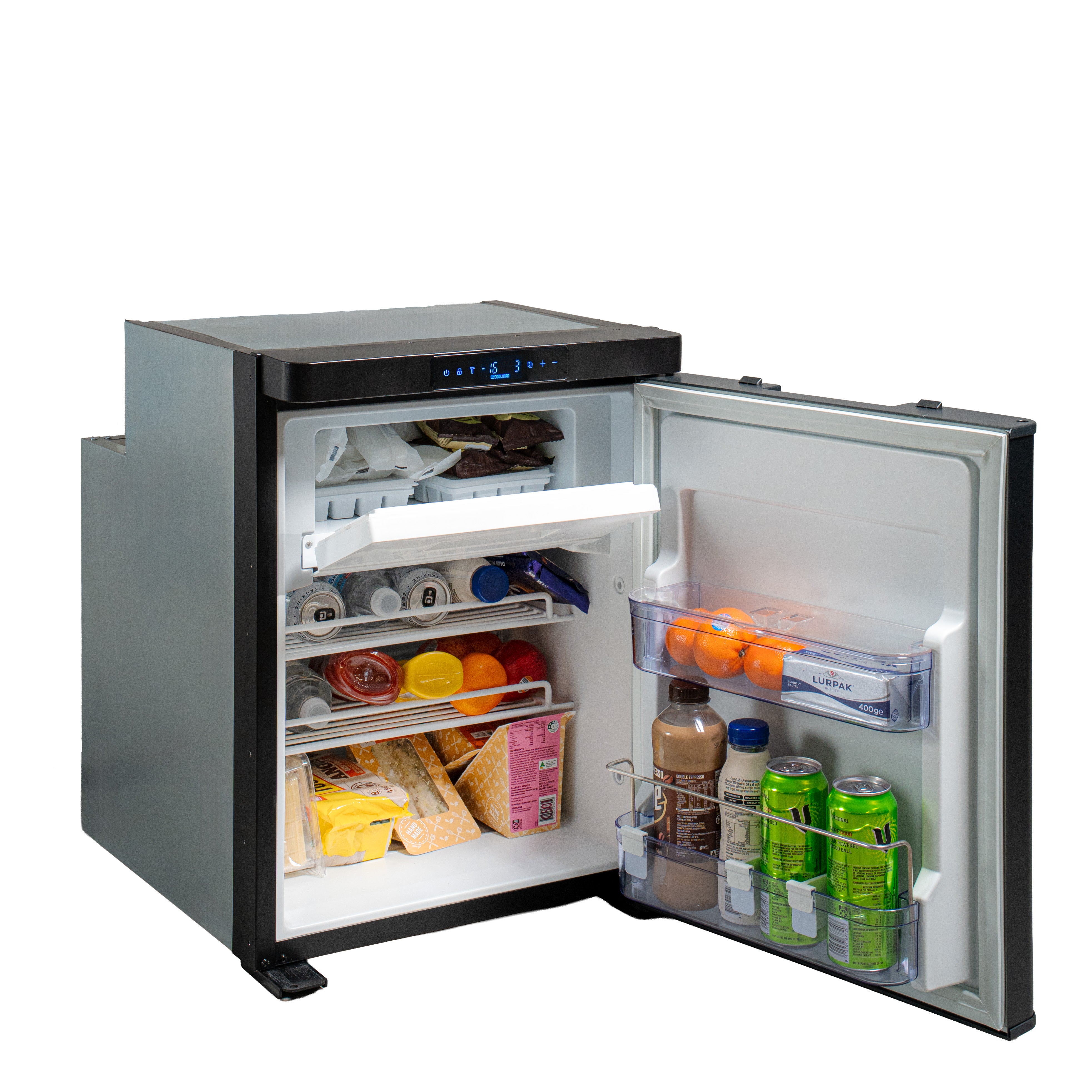 myCOOLMAN 80L DZ Upright Compressor Fridge & Freezer