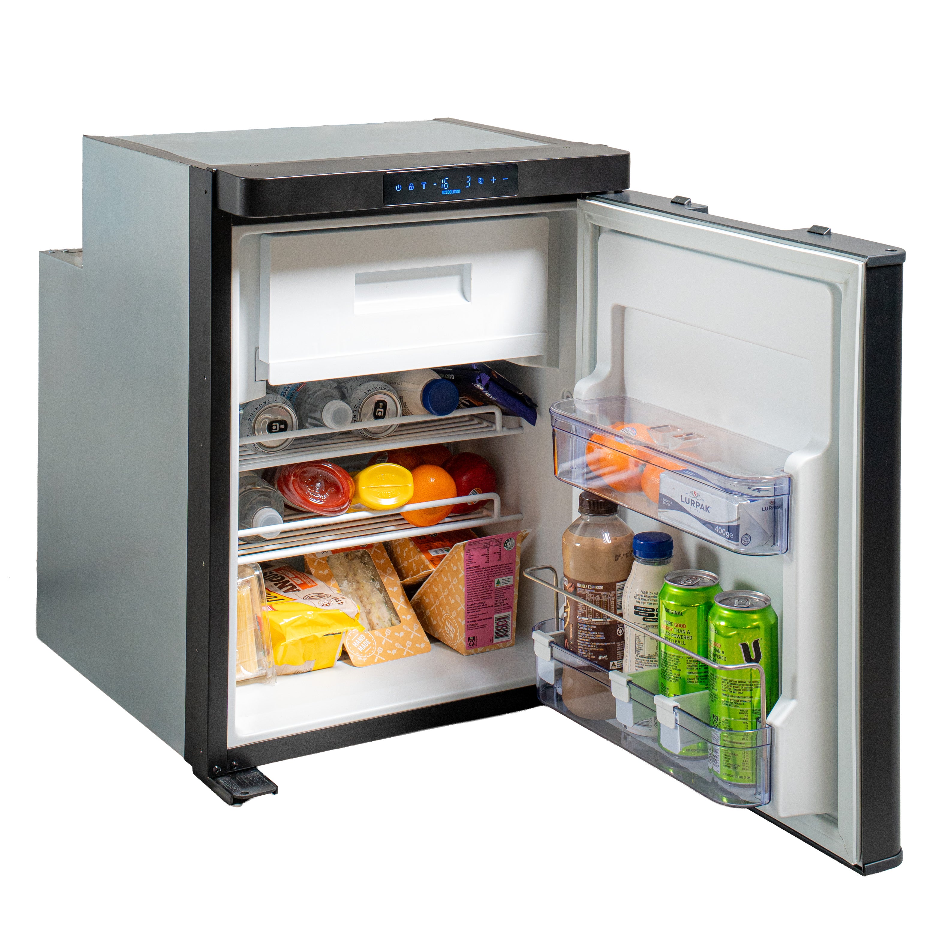 myCOOLMAN 80L DZ Upright Compressor Fridge & Freezer