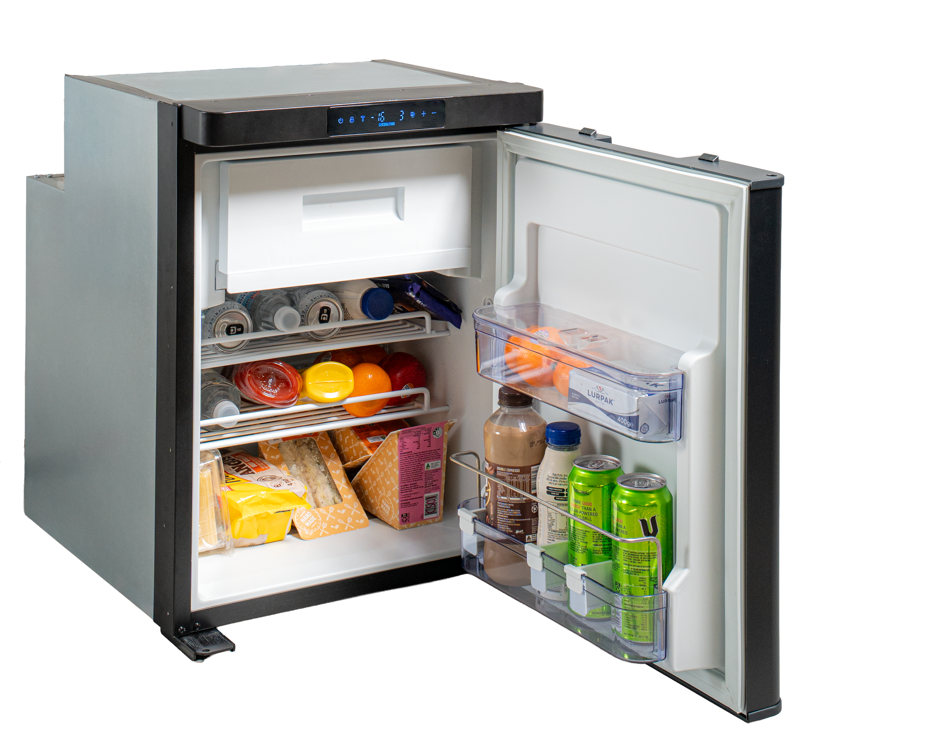 myCOOLMAN 80L DZ Upright Compressor Fridge & Freezer