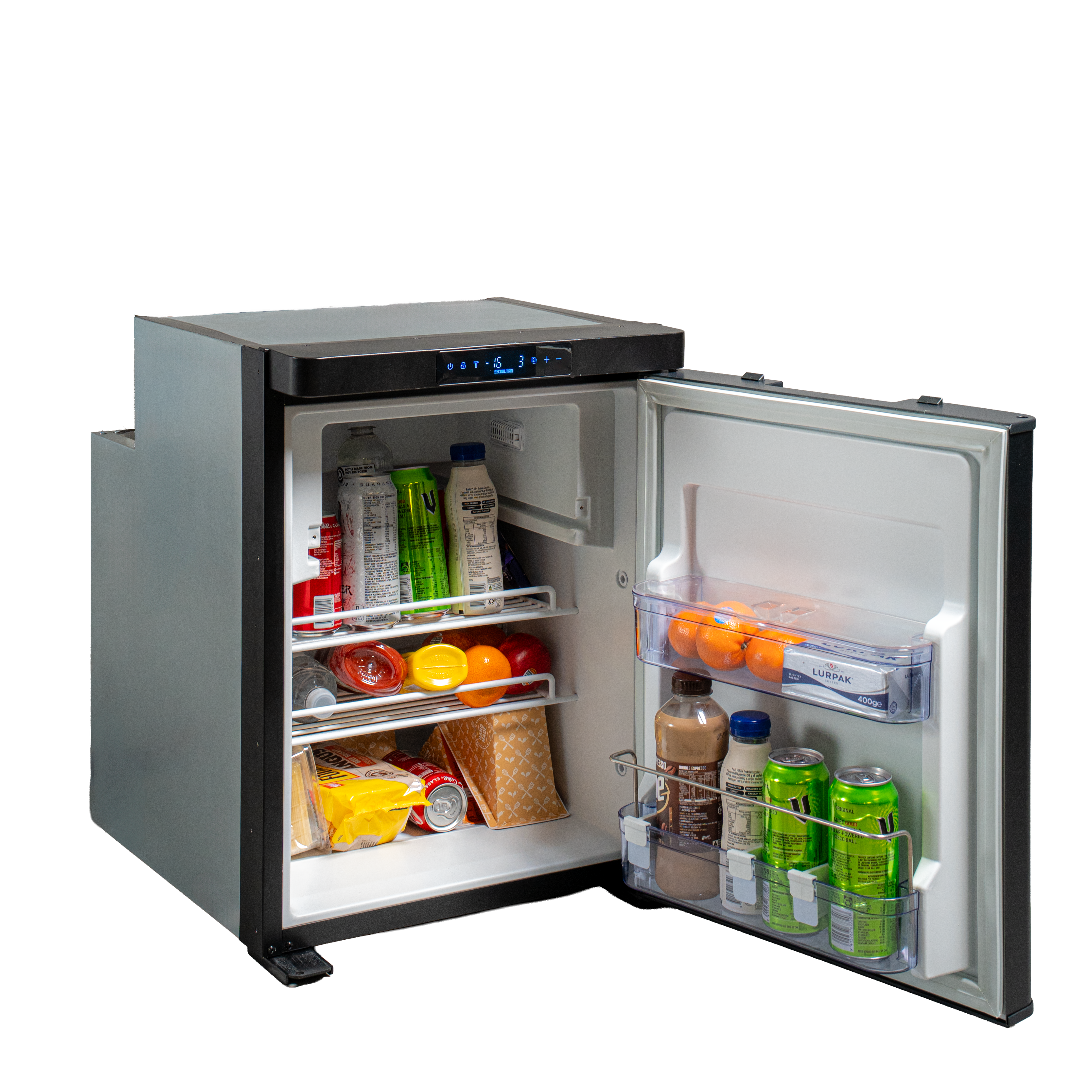 myCOOLMAN 80L DZ Upright Compressor Fridge & Freezer