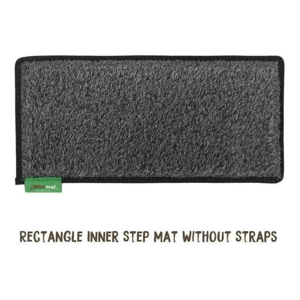MUK Mat Rectangle Caravan Step Mat 28.5 x 60cm Dark Grey