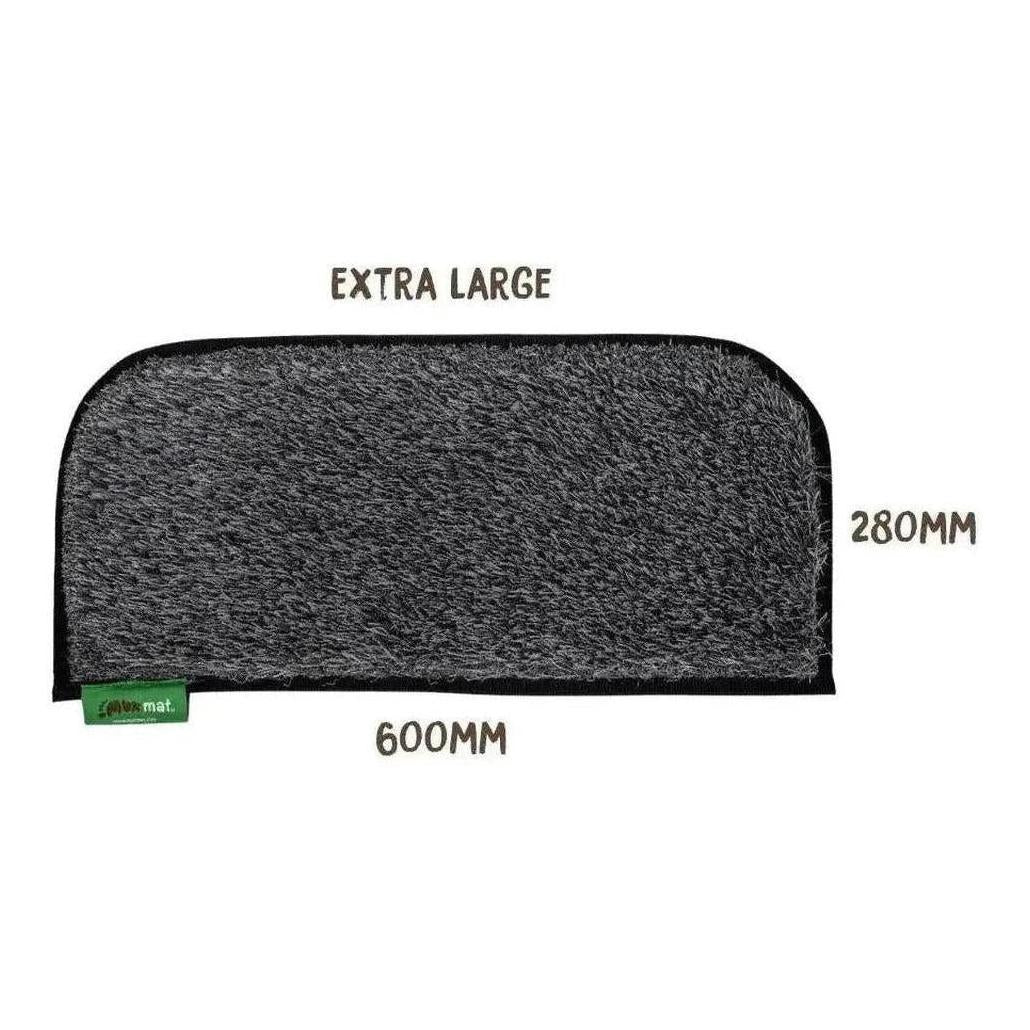 MUK Mat Rounded Caravan Step Extra Large Mat 28 x 60cm Dark Grey
