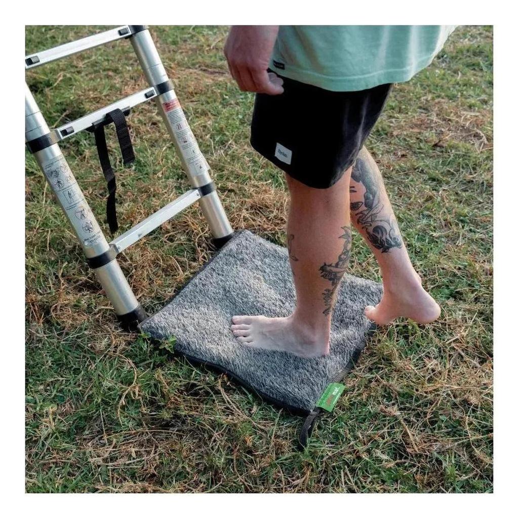 MUK Mat Square Ground Mat 50 x 50cm Dark Grey