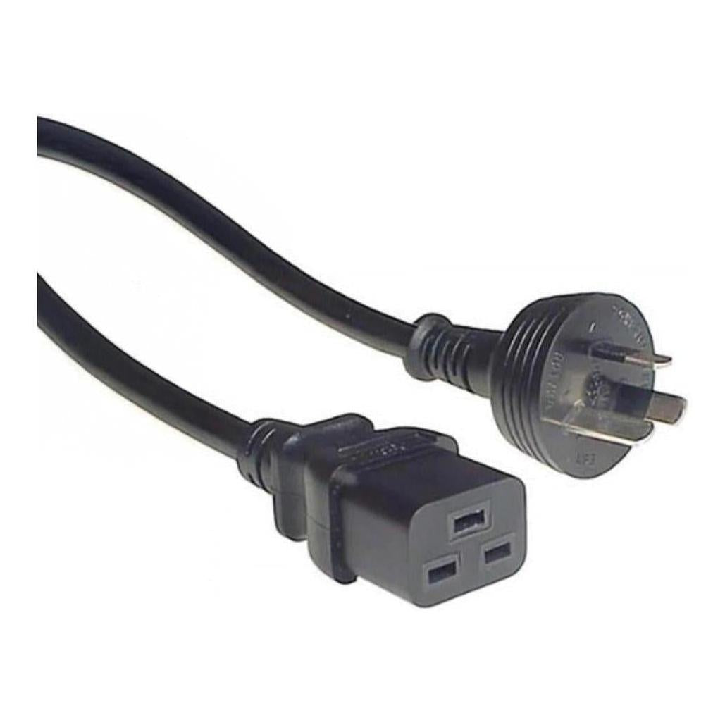 Mains Power Cable C19 Lead 15 Amp - 240V 1.8m Suits BMPRO 3000 Watt Inverter