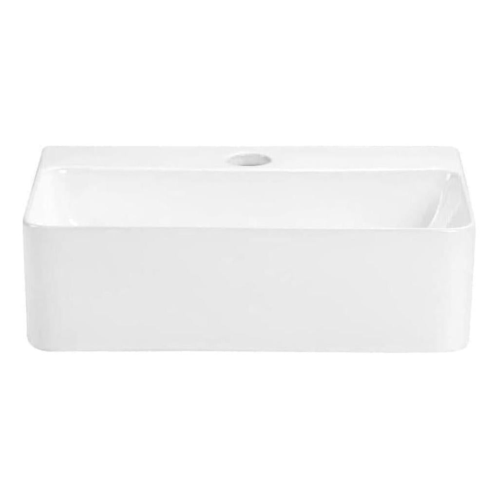 Mallory Ceramic Single Bowl Sink 365 x 260 x 110mm White