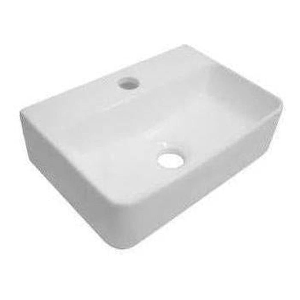 Mallory Ceramic Single Bowl Sink 365 x 260 x 110mm White