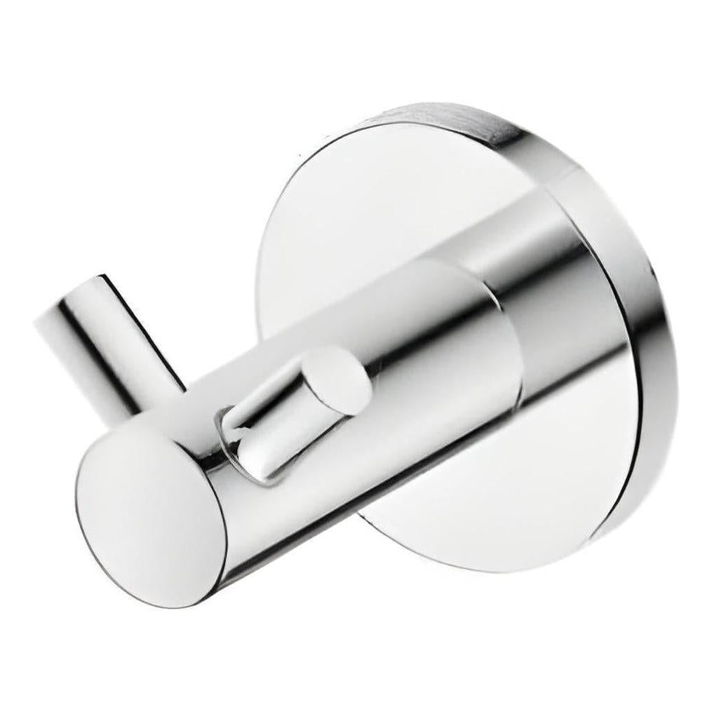 Mica Double Robe Hook Chrome