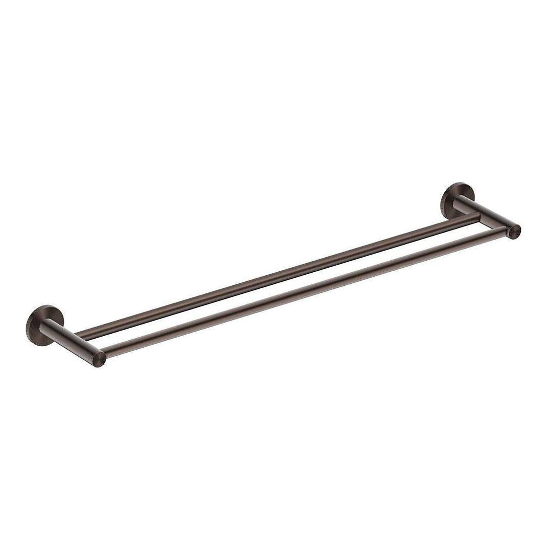 Mica Double Towel Rail 600mm Dusk Bronze