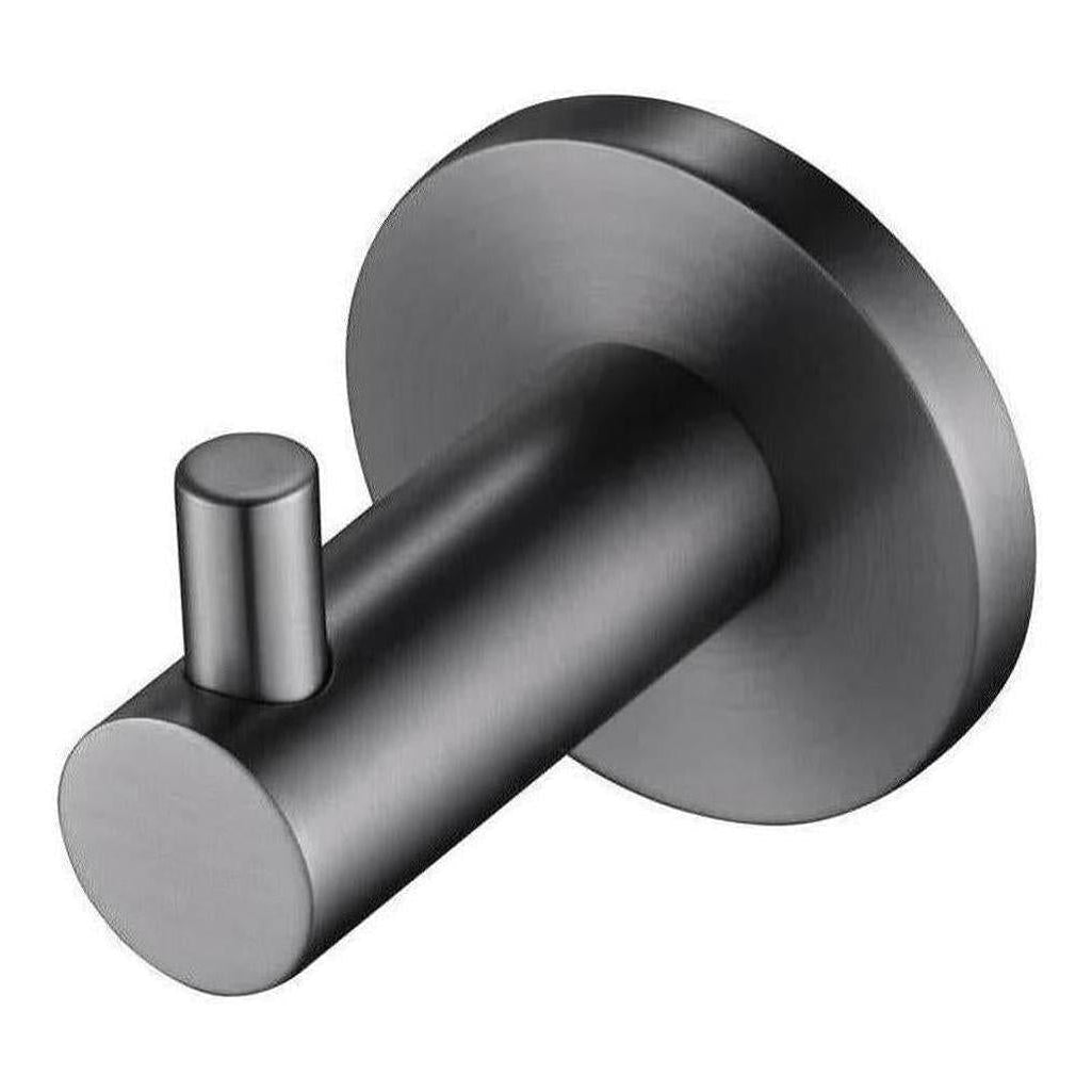 Mica Robe Hook Gunmetal Grey