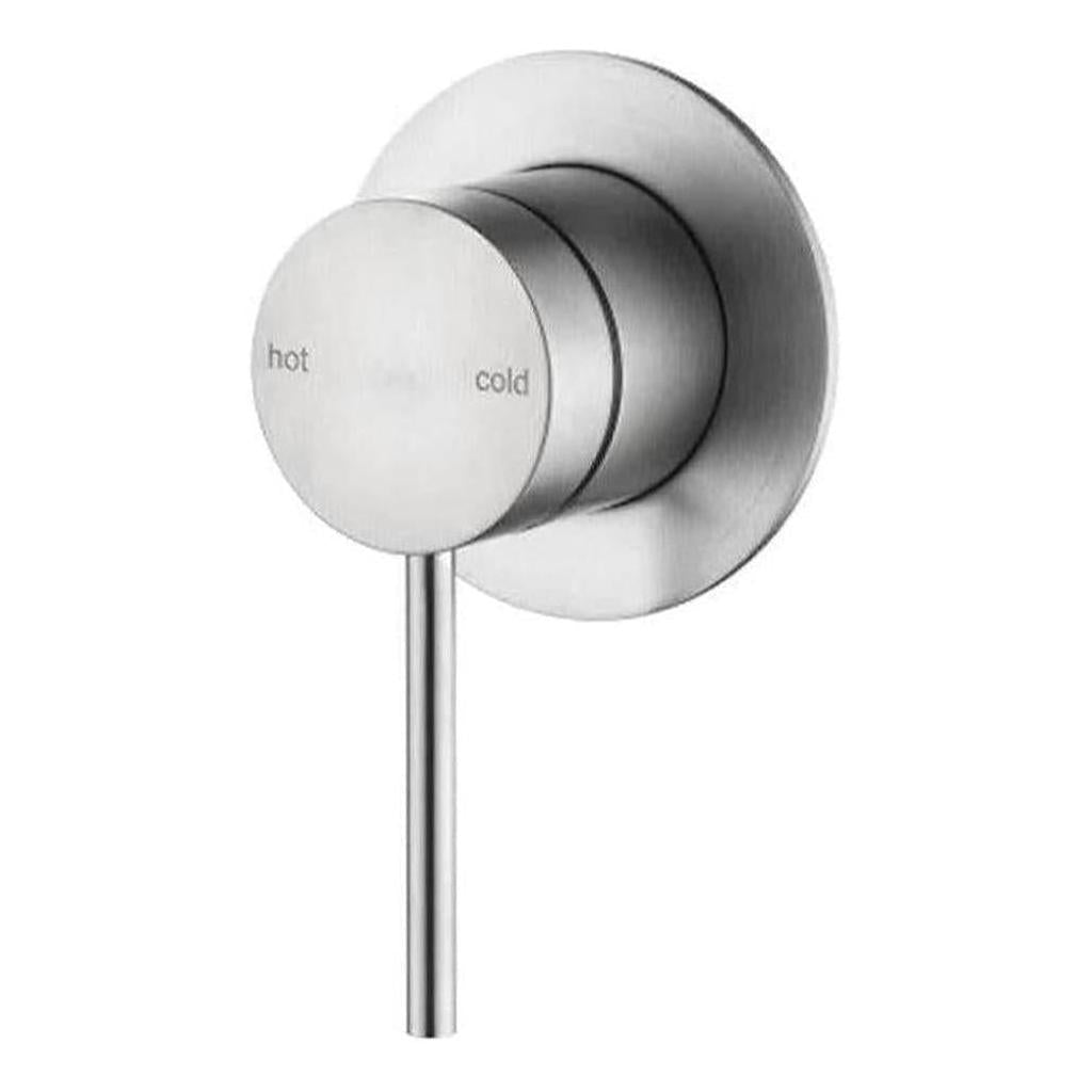 Mica Shower Tap Flick Mixer Brushed Nickel