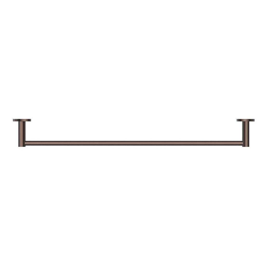 Mica Single Rail Towel Rack 600mm Dusk Bronze